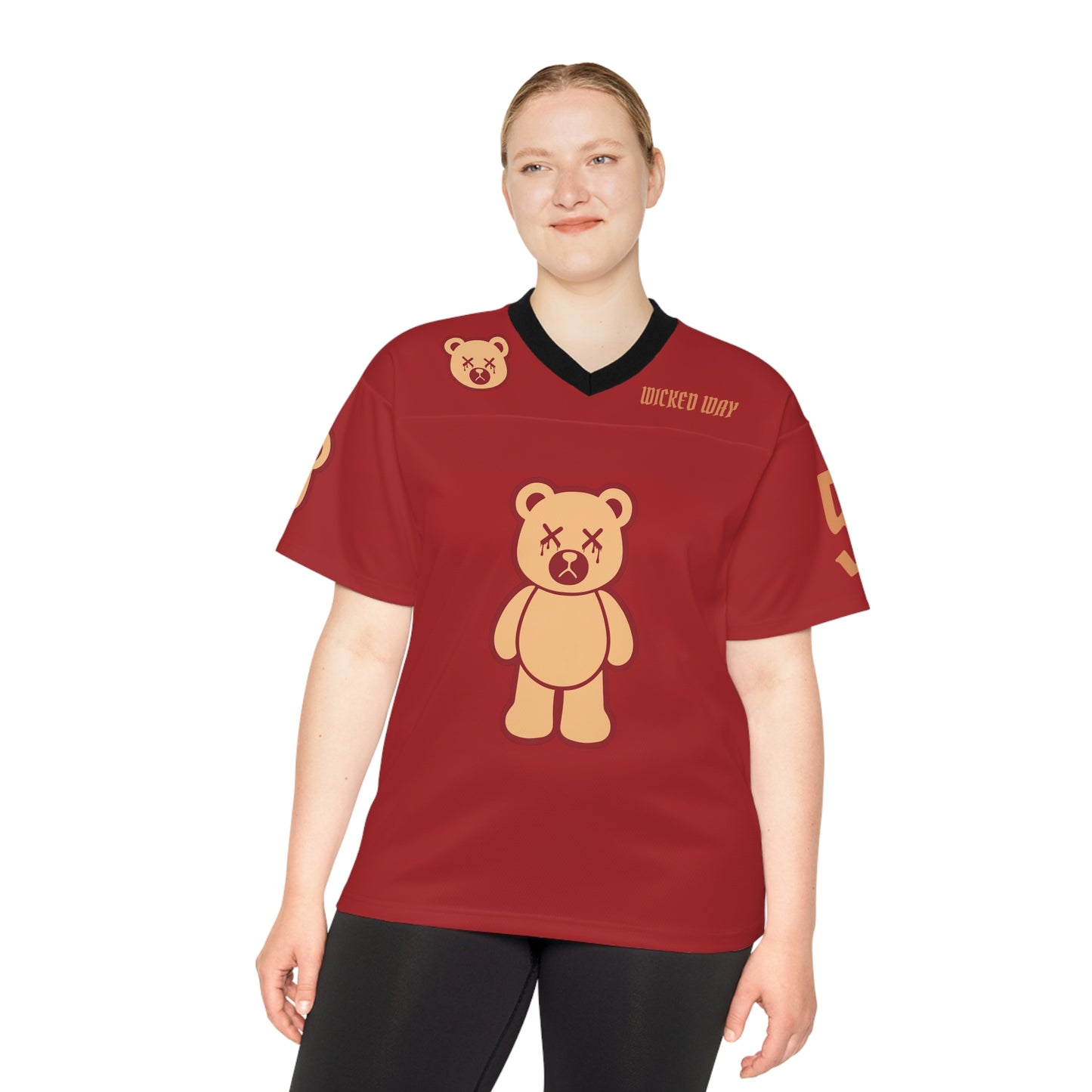 "Wicked Way" #54 Warner Deady Bears Football Jersey