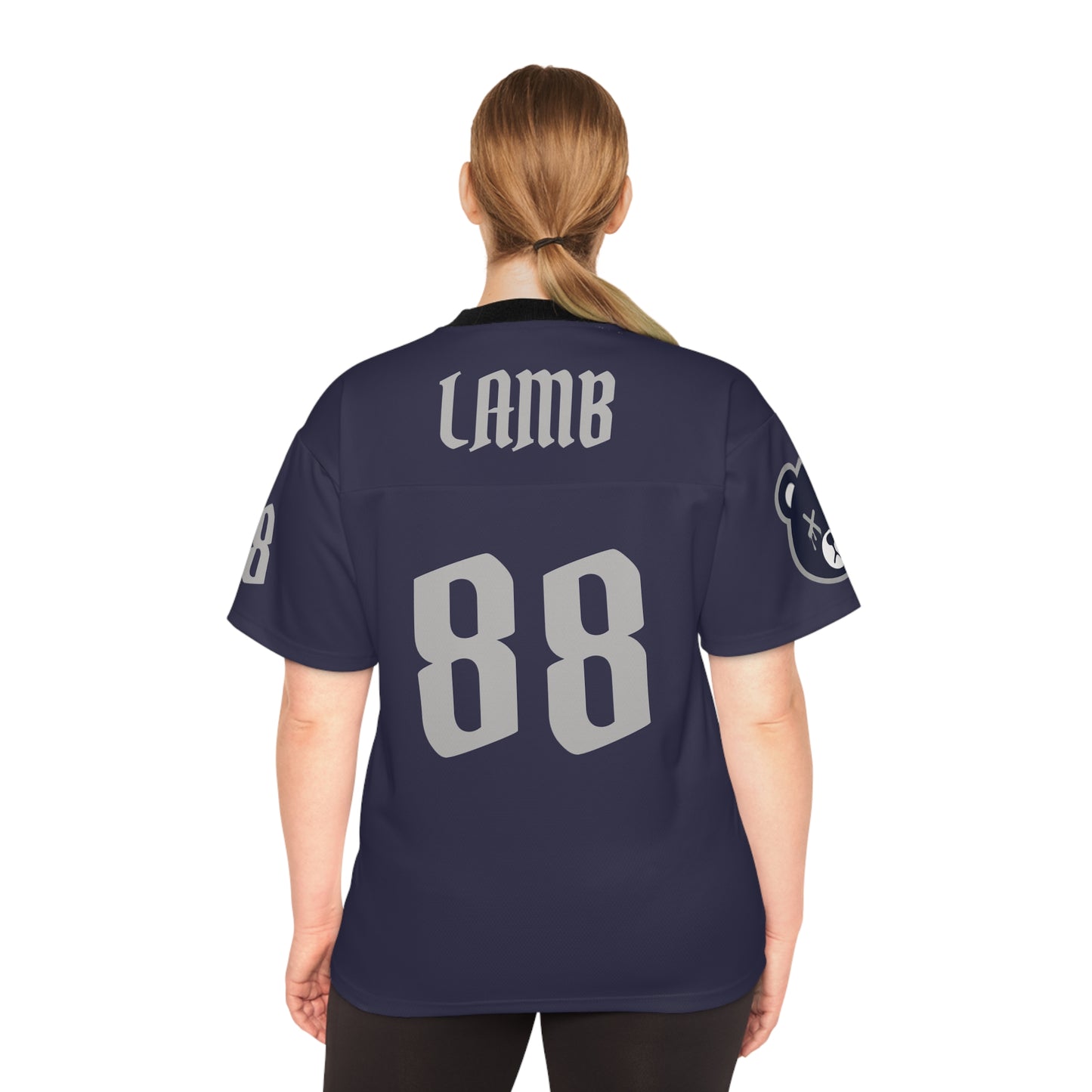 "Wicked Way" #88 Lamb Deady Bears Football Jersey