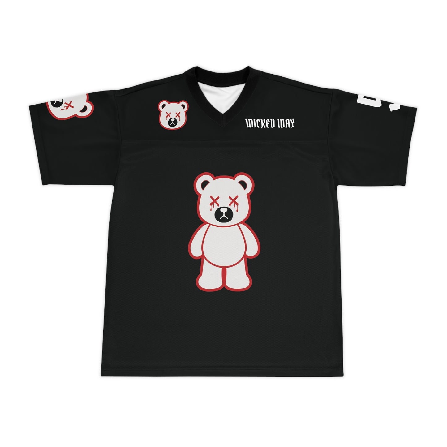 "Wicked Way" #5 London Deady Bears Football Jersey