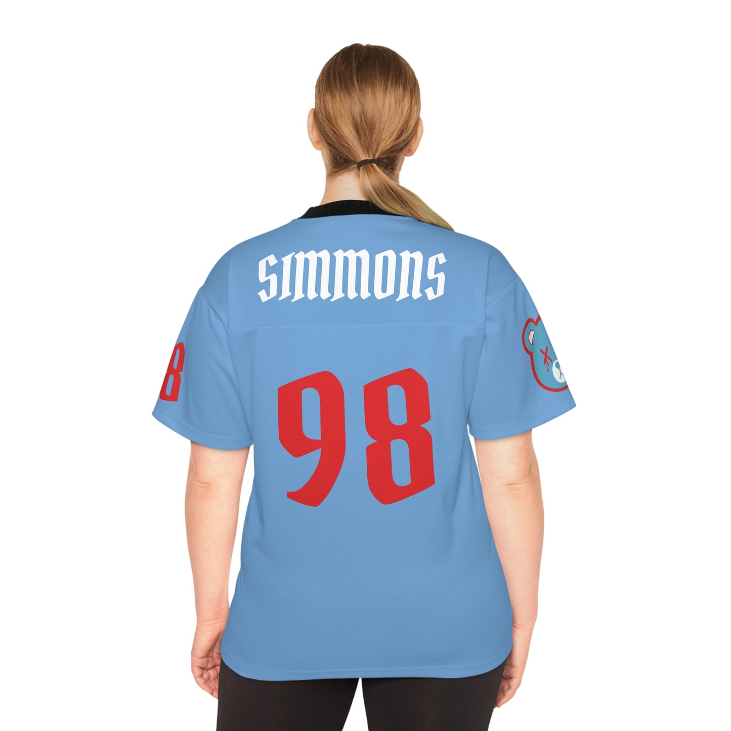 "Wicked Way" #98 Simmons Deady Bears Football Jersey