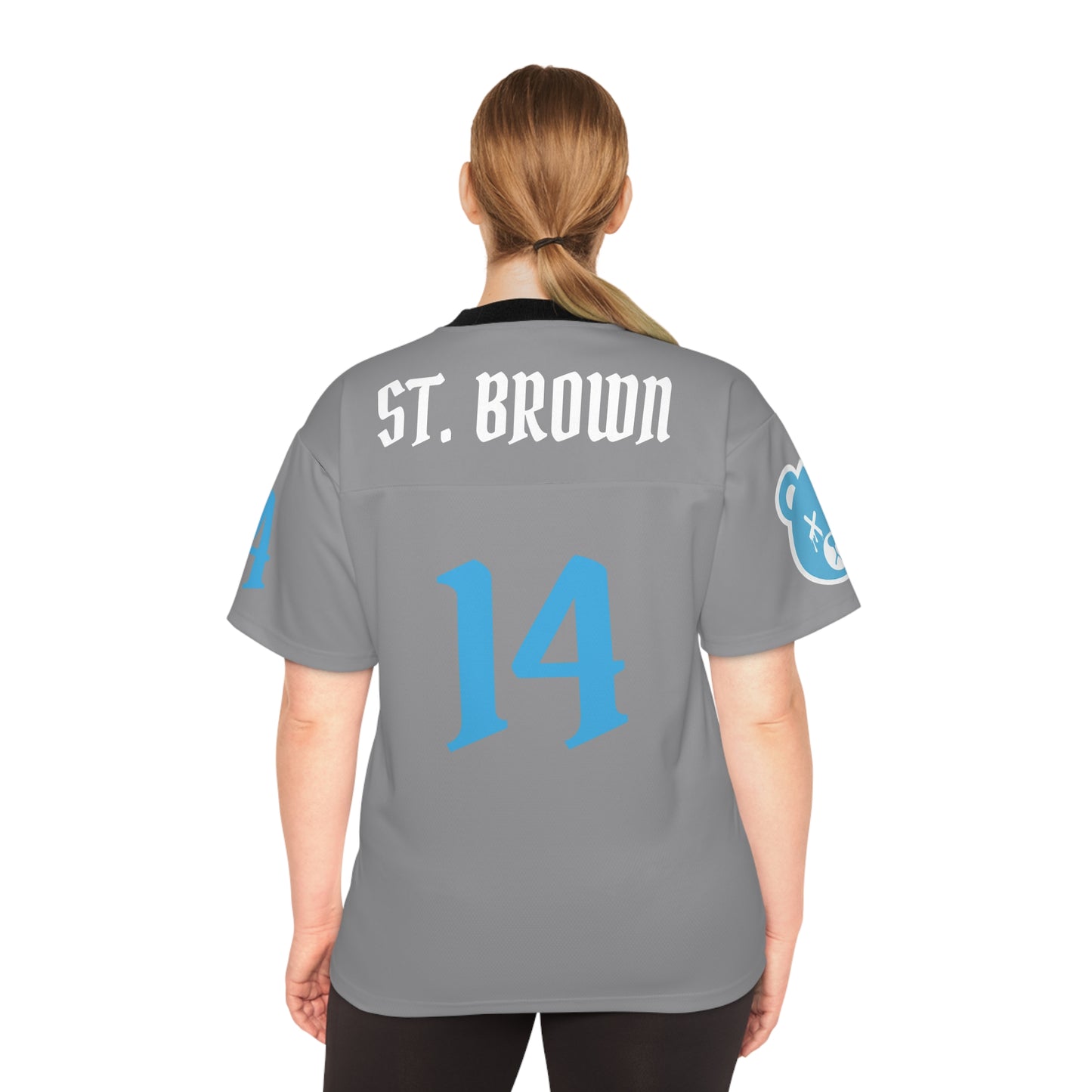 "Wicked Way" #14 St. Brown Deady Bears Football Jersey