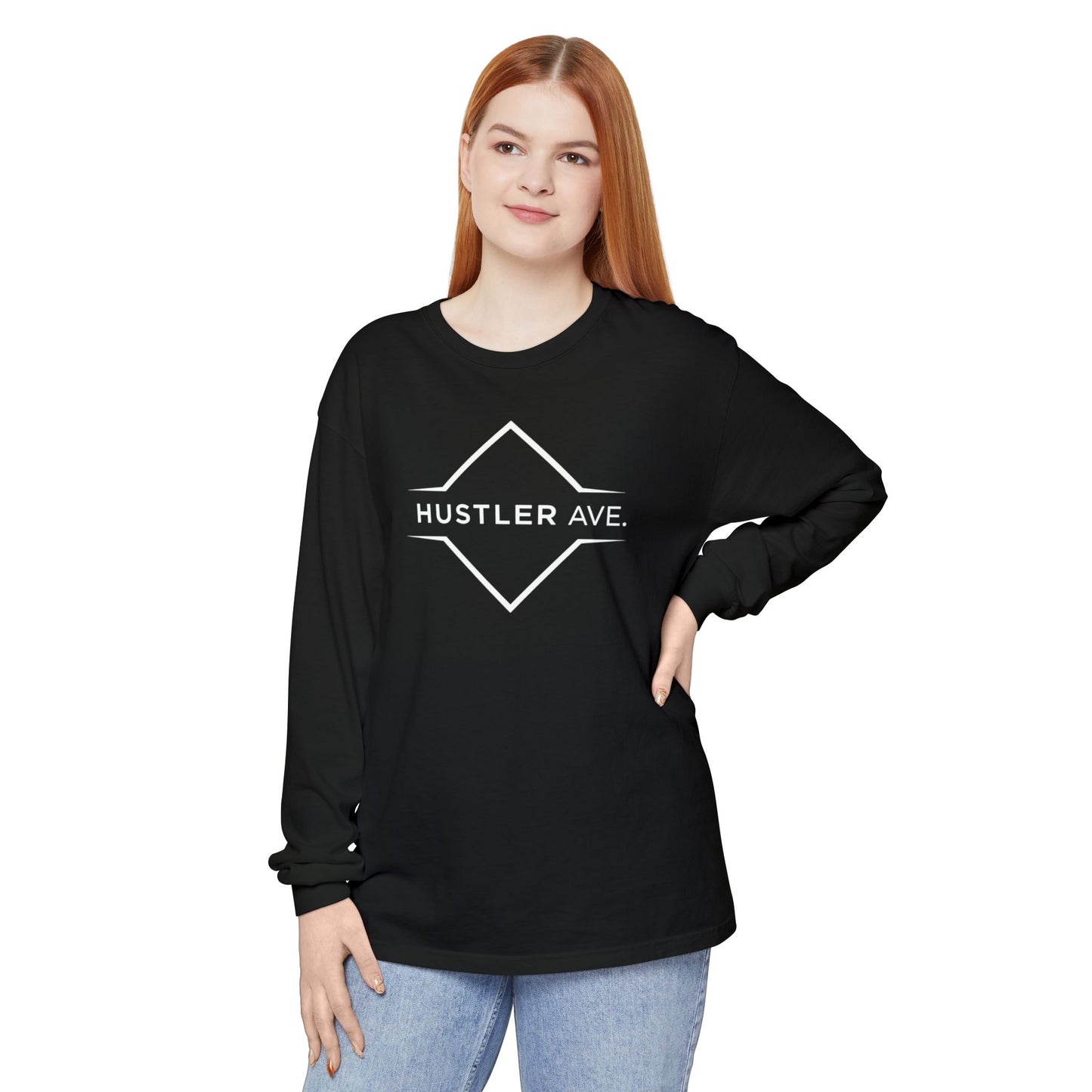 "Hustler Ave" Avalanche Motion Long Sleeve T-Shirt