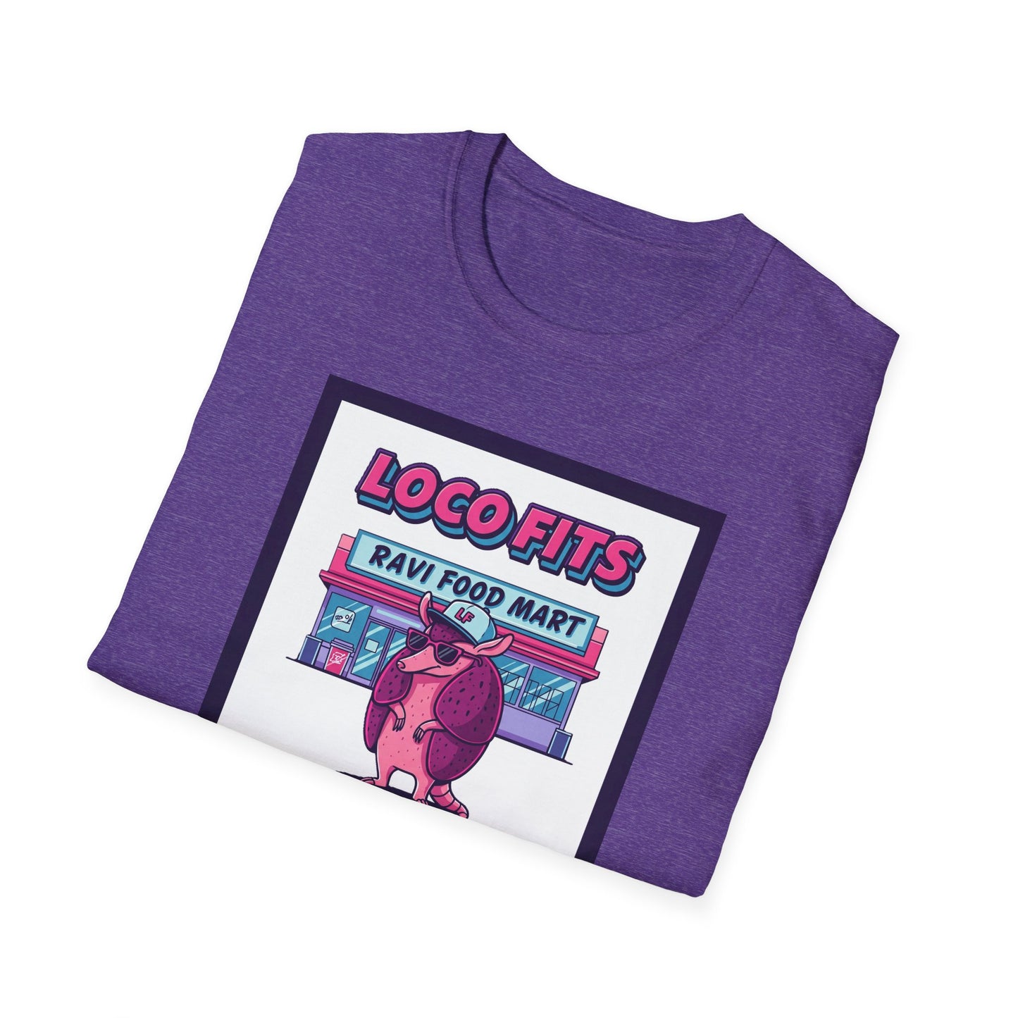 Loco Fits Ravi Food Mart Armadillo Graphic Tshirt