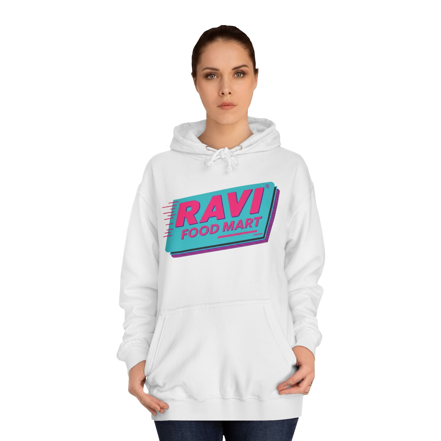 Retro Big Logo Ravi Food Mart Hoodie
