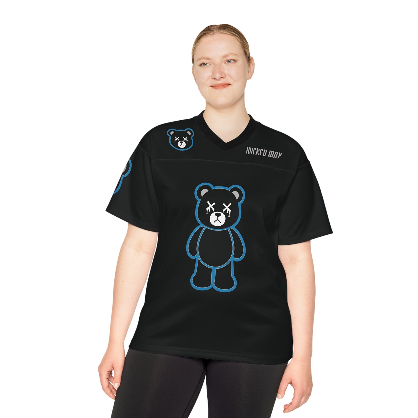 "Wicked Way" #8 Horn Deady Bears Football Jersey