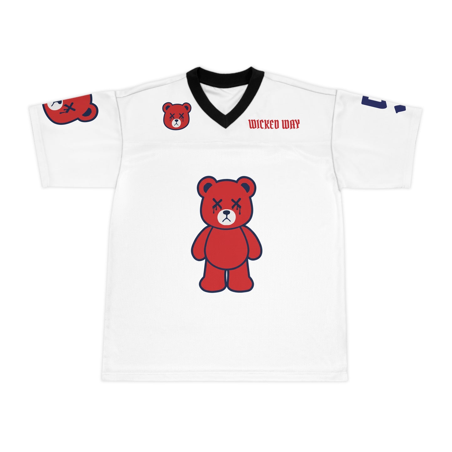 "Wicked Way" #5 Thibodeaux Deady Bears Football Jersey