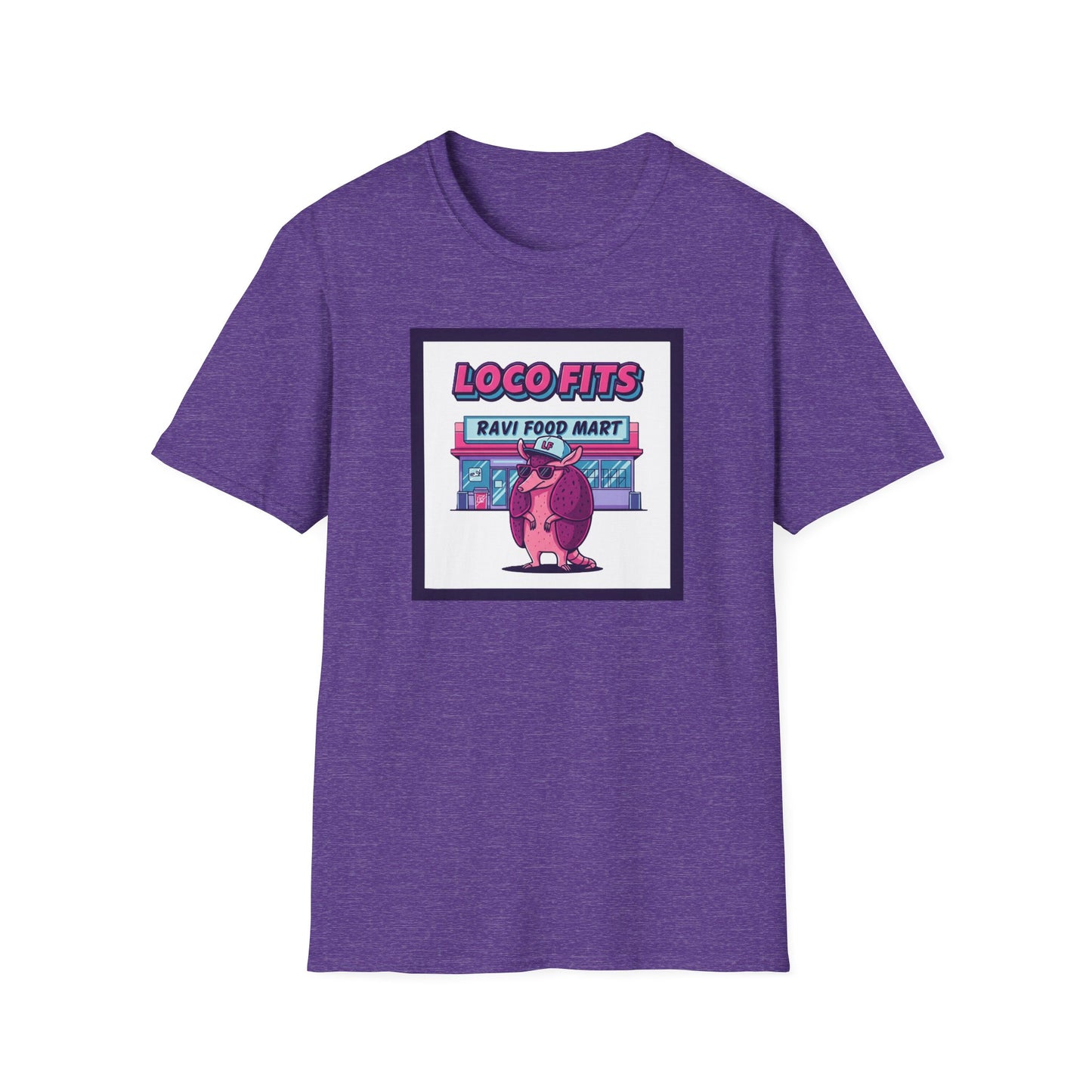 Loco Fits Ravi Food Mart Armadillo Graphic Tshirt