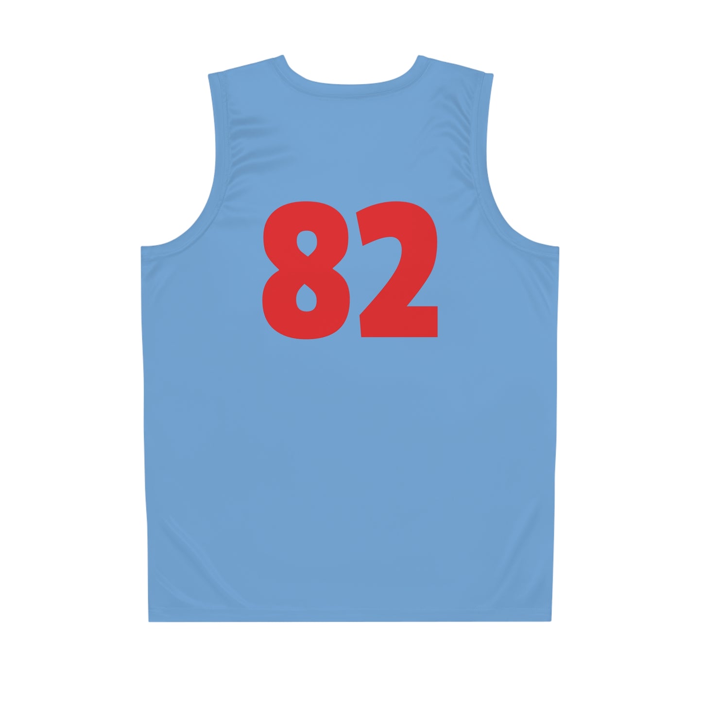 Powder Blue "Rebel Road" #82 Ole' Reliable Basketball Jersey