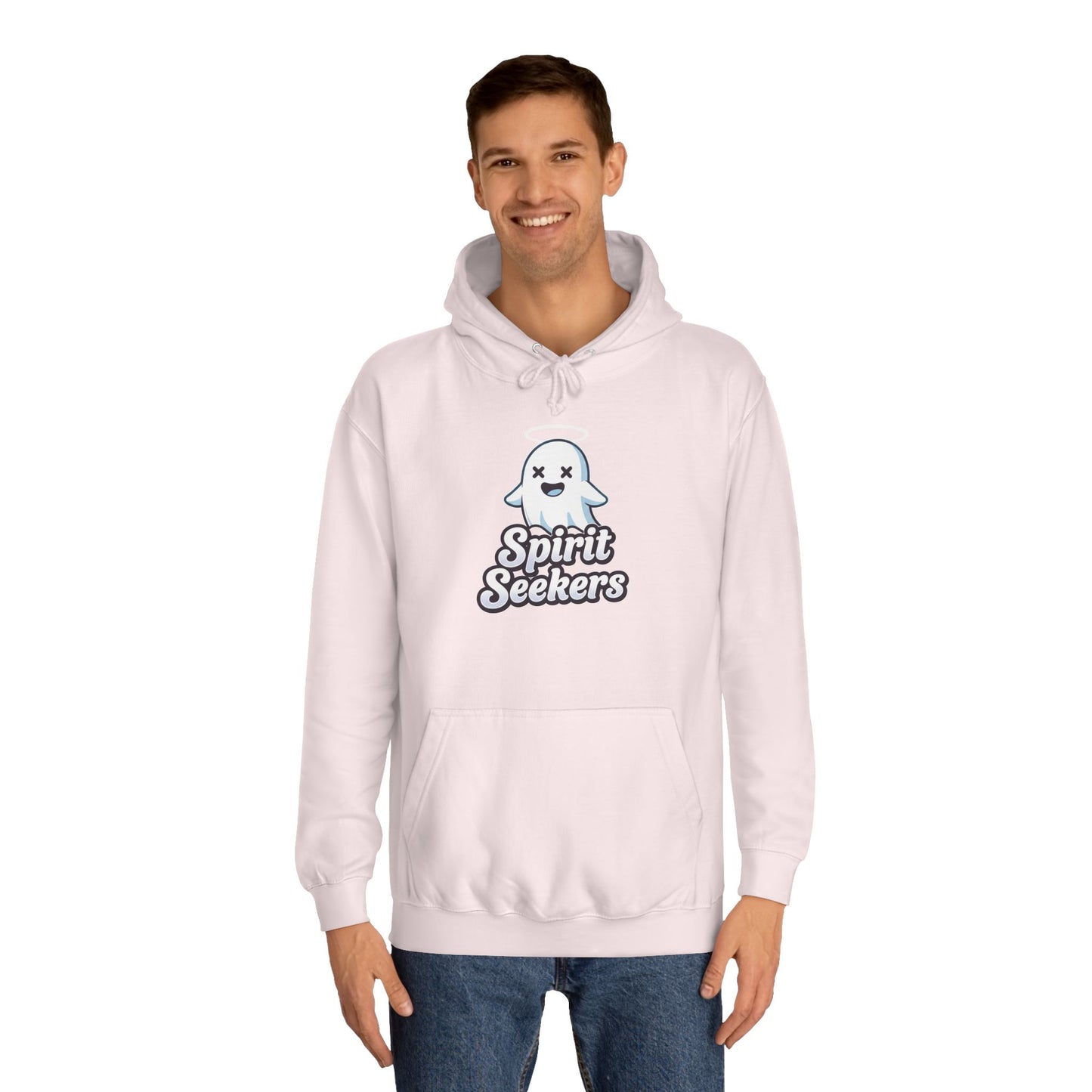 Spirit Seekers Friendly Ghost College Hoodie