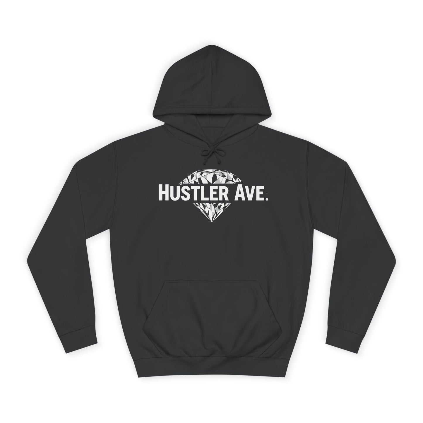 Base "Hustler Ave" Diamond Status College Hoodie