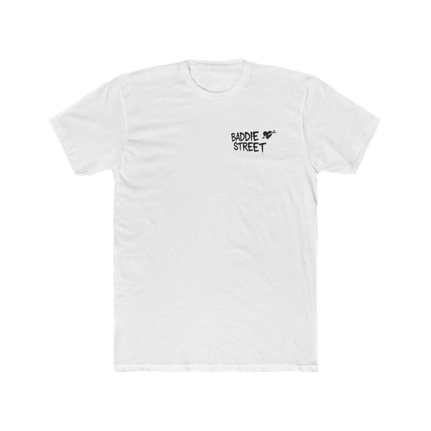 "Baddie Street" Arrow Heart Pocket Logo V2 & Back Logo V1 Graphic Tee