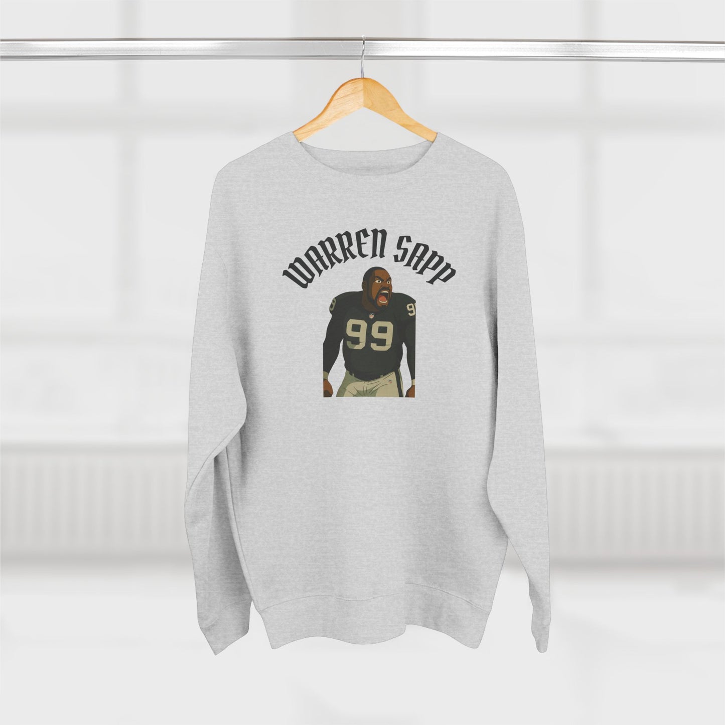 Anime Football 'Warren Sapp' Crewneck Sweatshirt