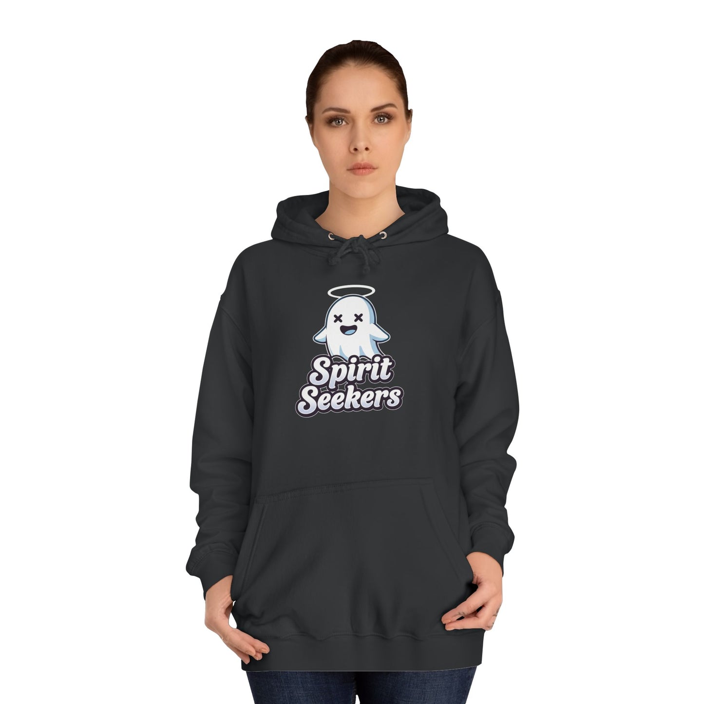 Spirit Seekers Friendly Ghost College Hoodie
