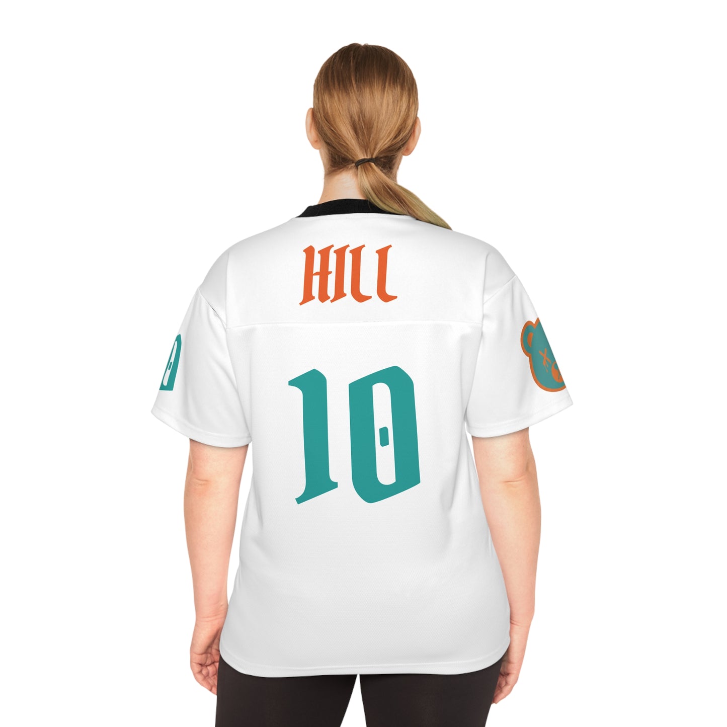 "Wicked Way" #10 Hill Deady Bears Football Jersey