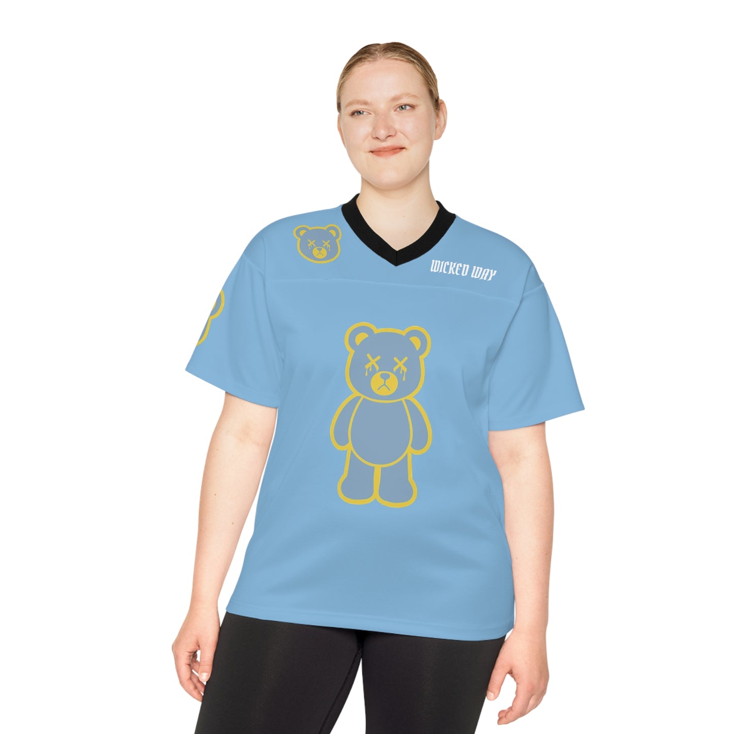 "Wicked Way" #1 Johnston Deady Bears Football Jersey