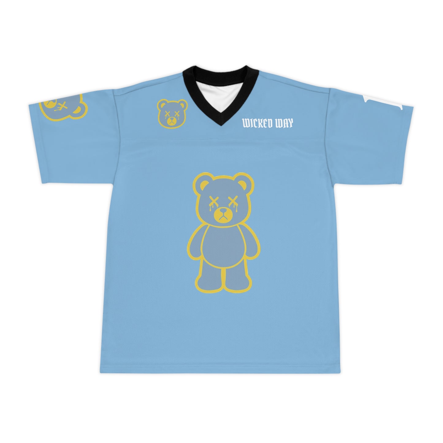 "Wicked Way" #1 Johnston Deady Bears Football Jersey