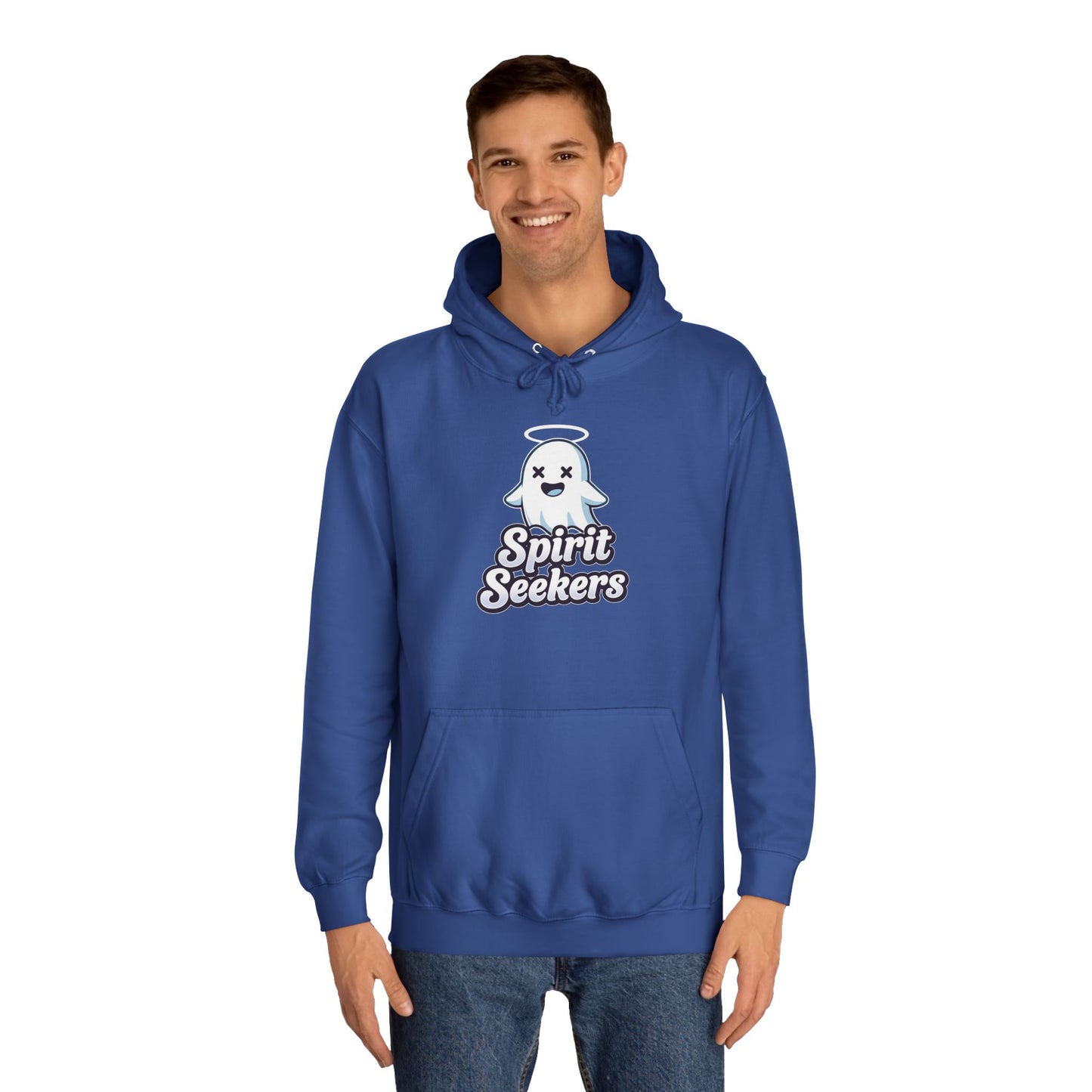 Spirit Seekers Friendly Ghost College Hoodie