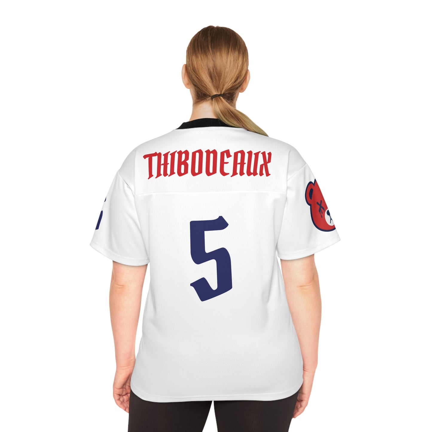 "Wicked Way" #5 Thibodeaux Deady Bears Football Jersey