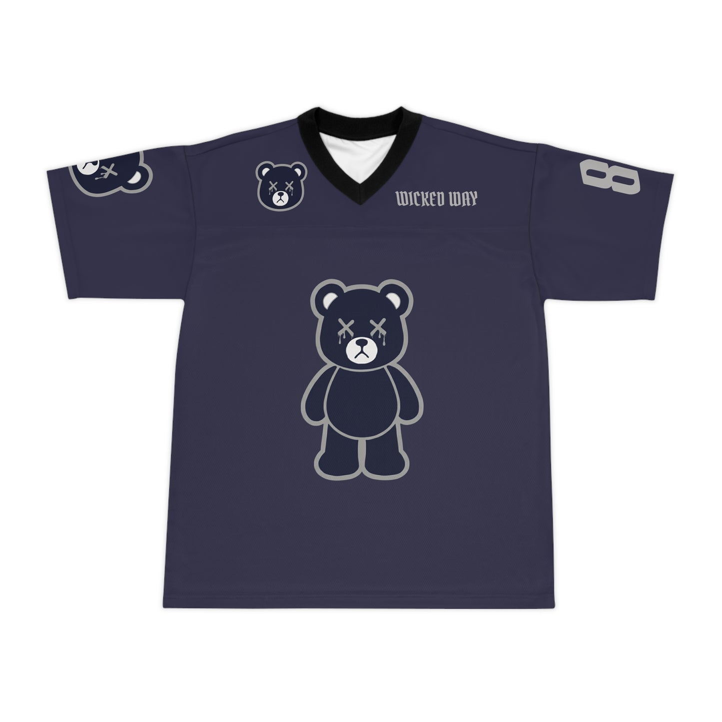 "Wicked Way" #88 Lamb Deady Bears Football Jersey