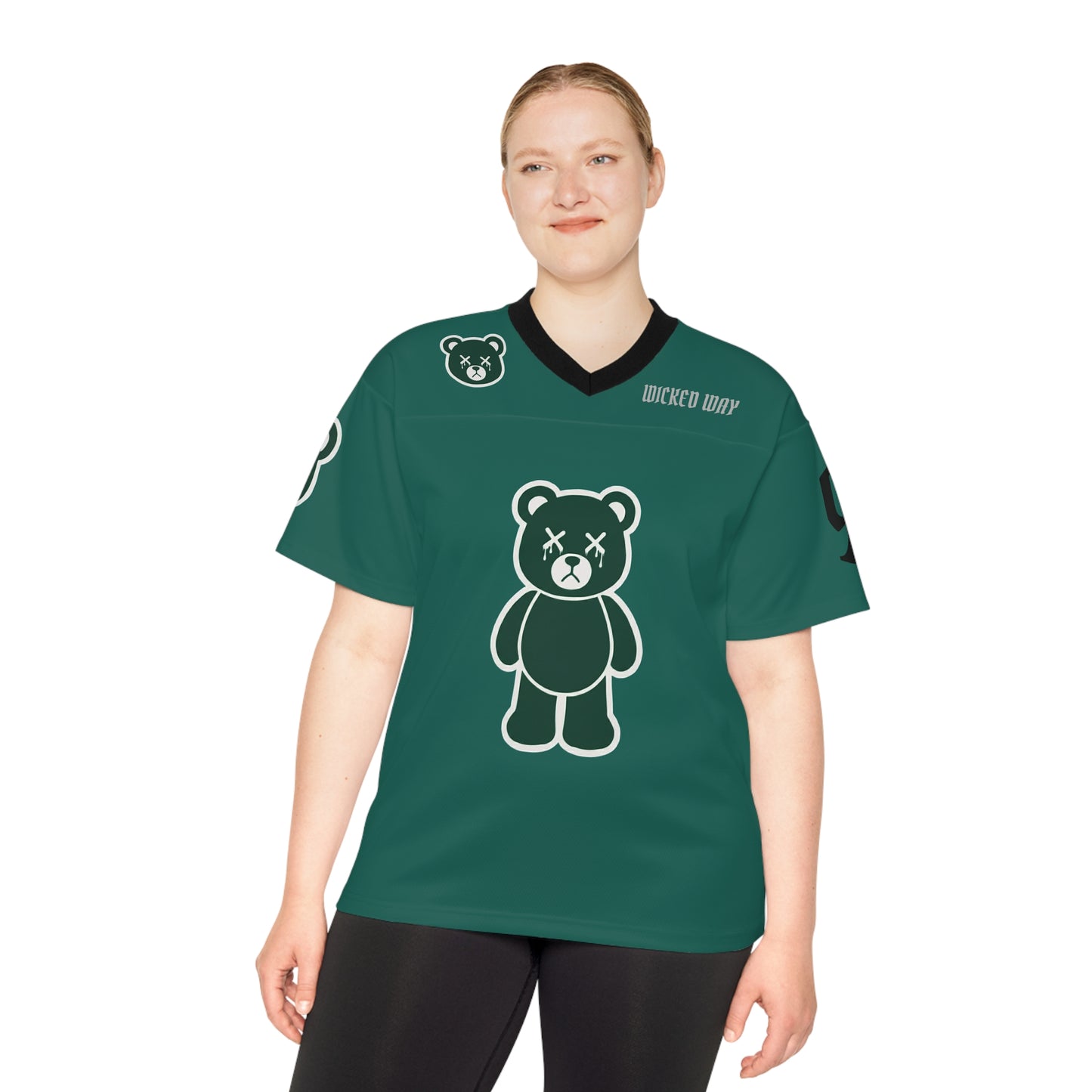 "Wicked Way" #98 Carter Deady Bears Football Jersey
