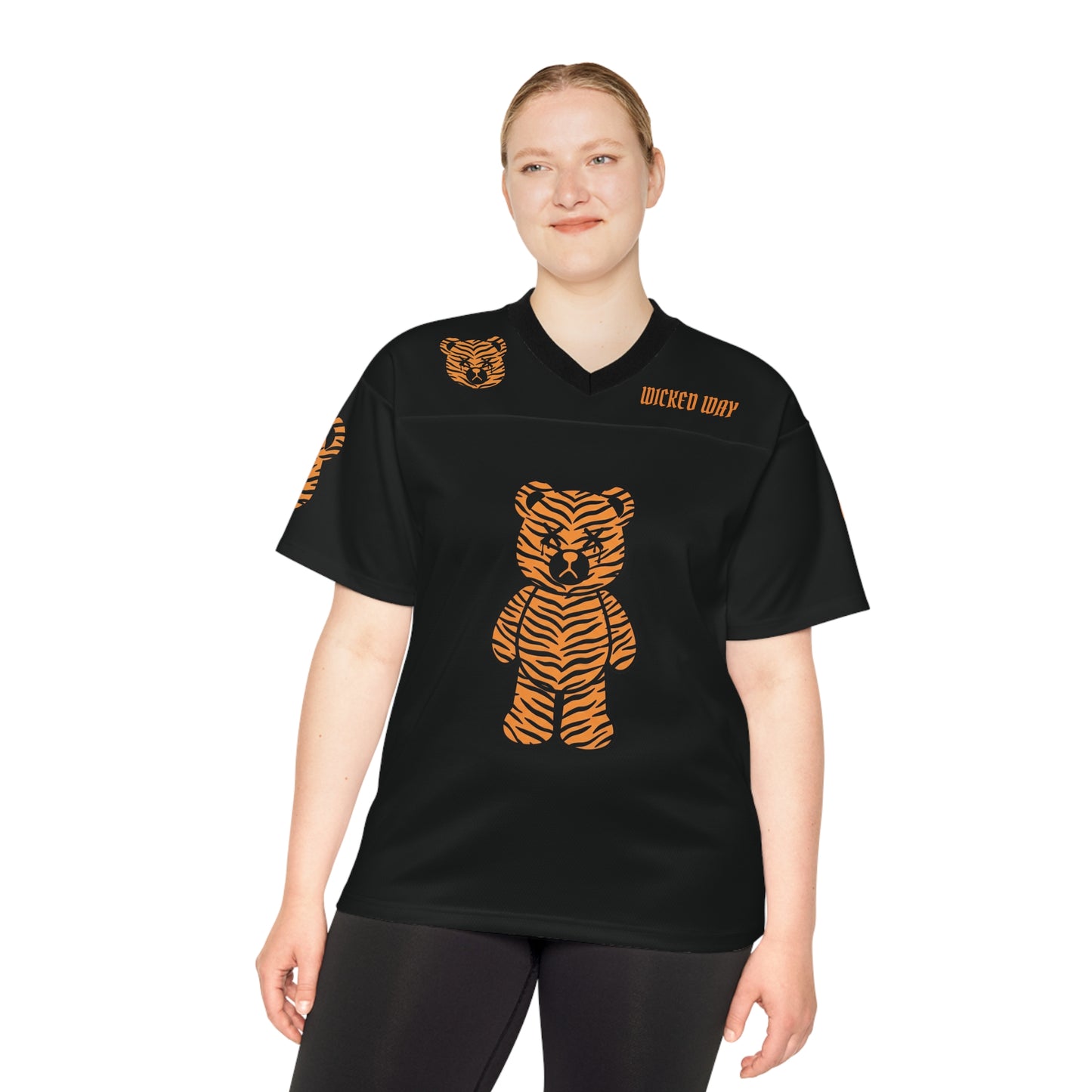 "Wicked Way" #9 Burrow Deady Bears Football Jersey