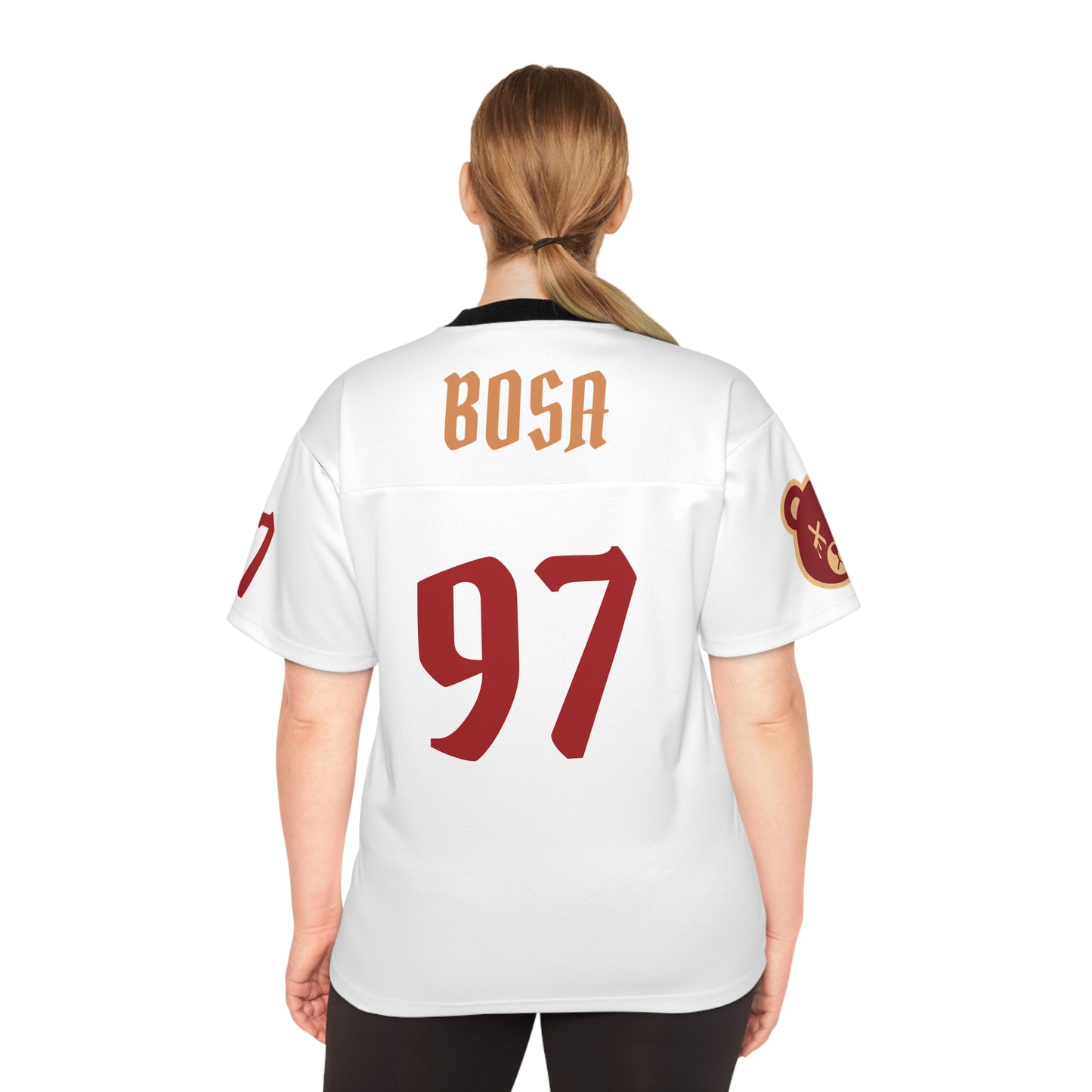 "Wicked Way" #97 Bosa Deady Bears Football Jersey