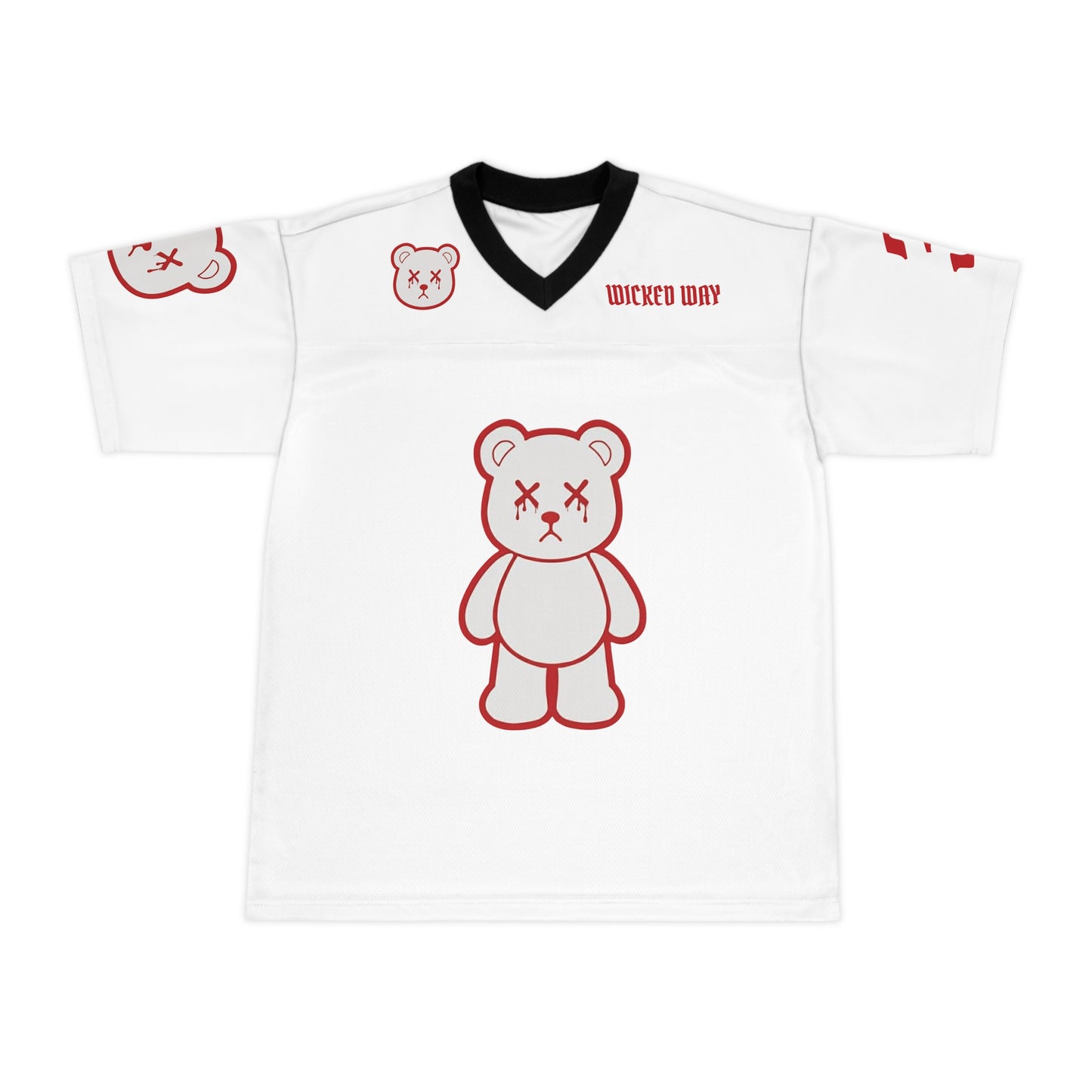 "Wicked Way" #3 Baker Deady Bears Football Jersey