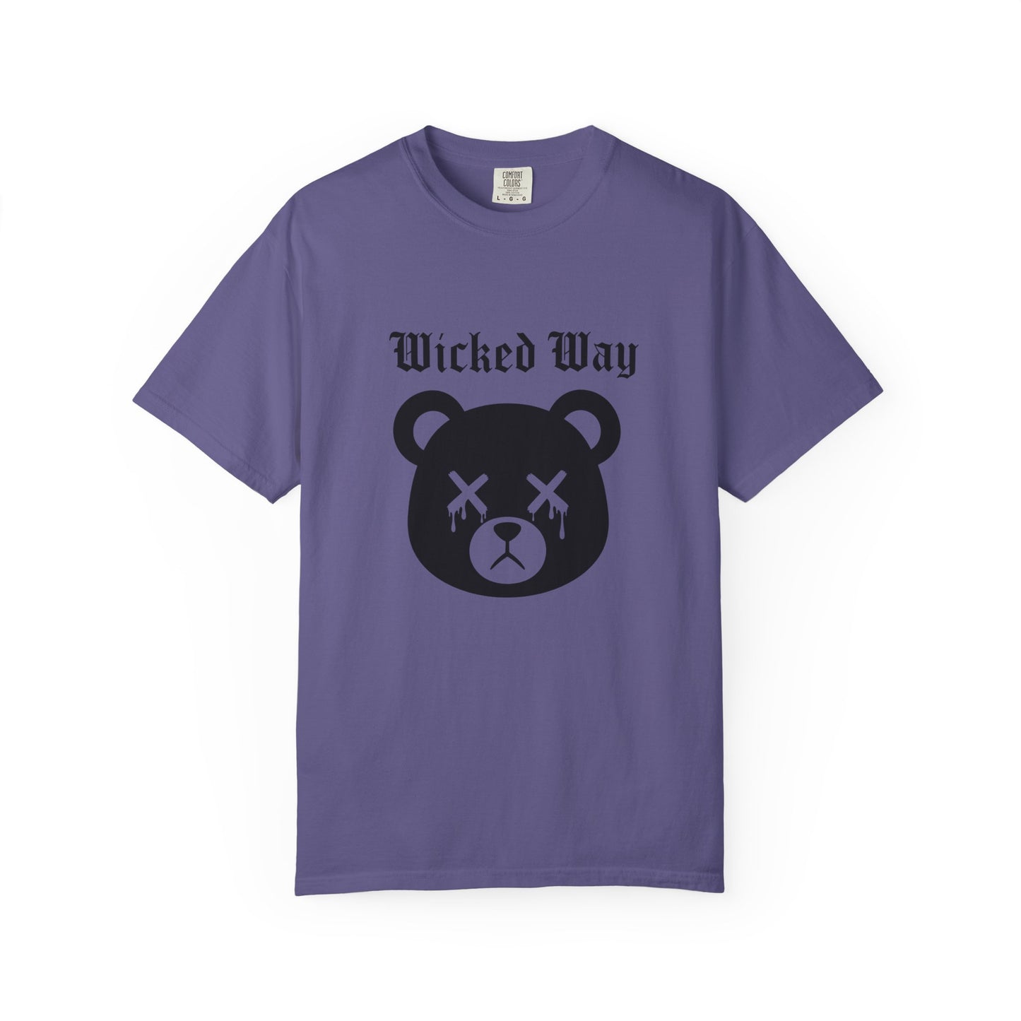 "Wicked Way" Dead Bear Head T-Shirt (Multi Color Options)