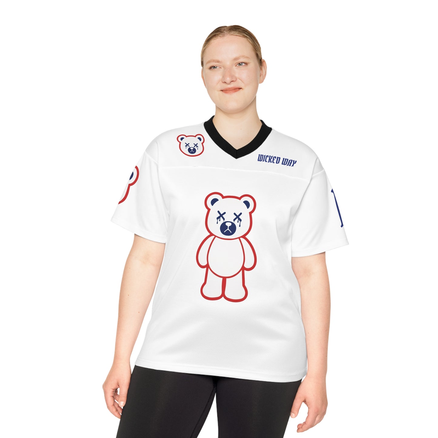 "Wicked Way" #17 Allen Deady Bears Football Jersey