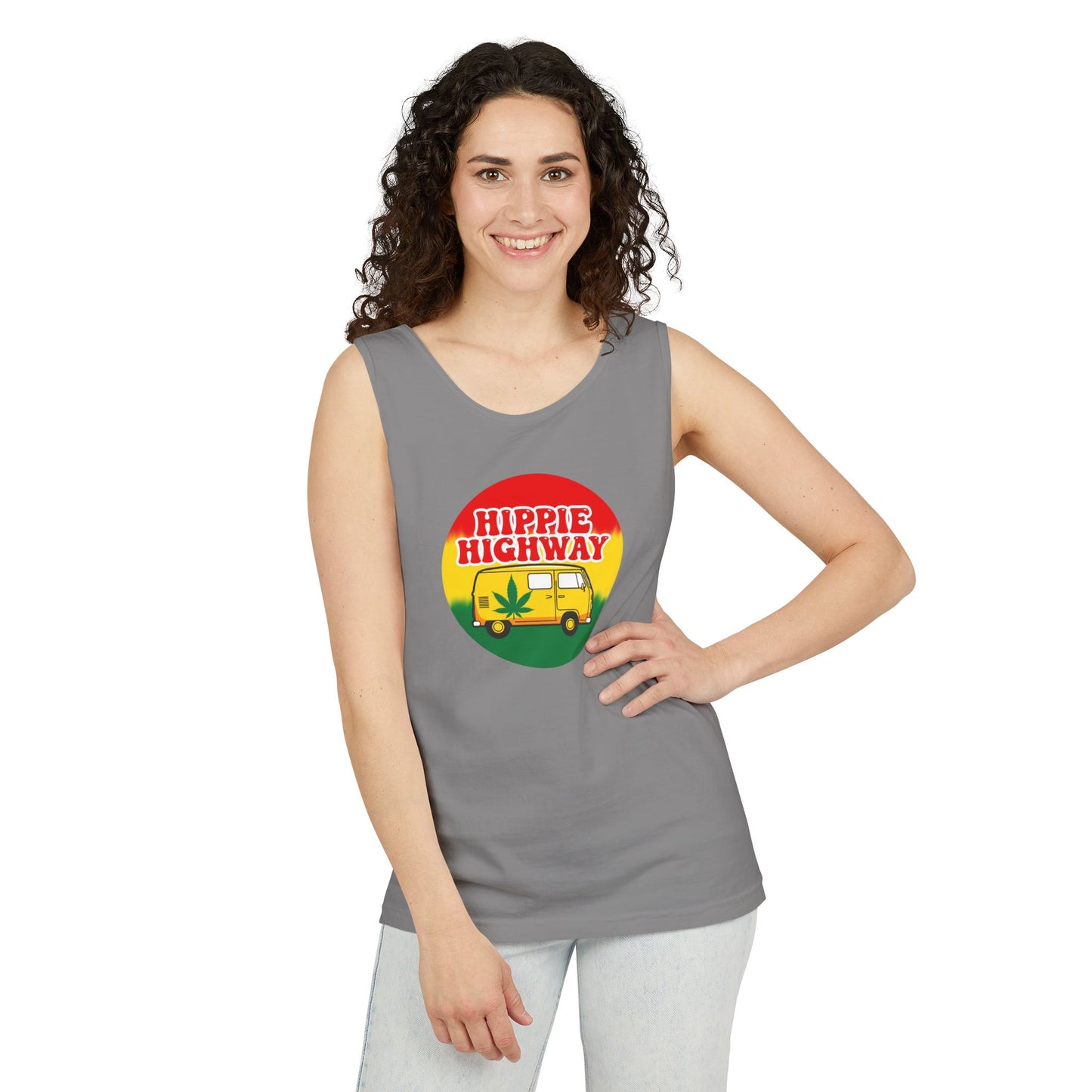 "Hippie Highway" Rasta Vibes Tank Top