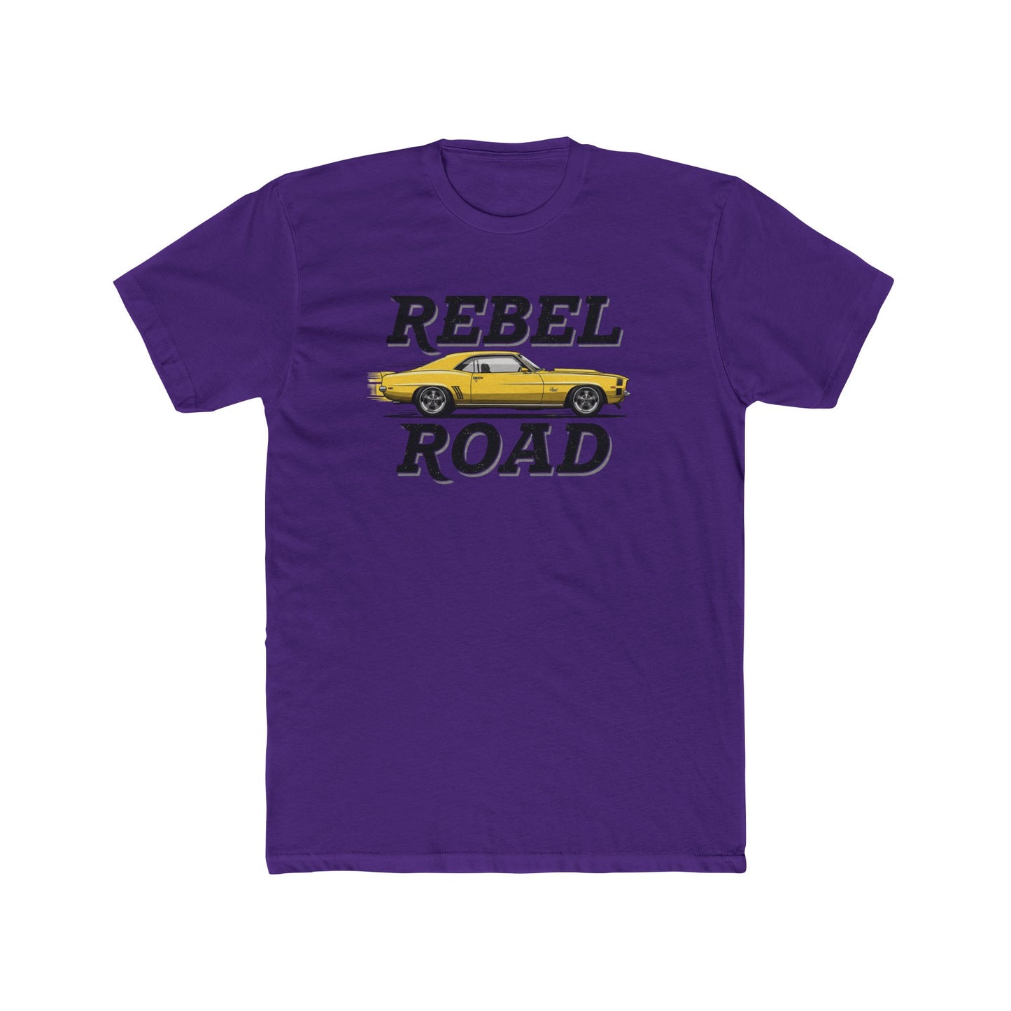 "Rebel Road" Straight Away Cotton Crew Tee (Multi Color Options)