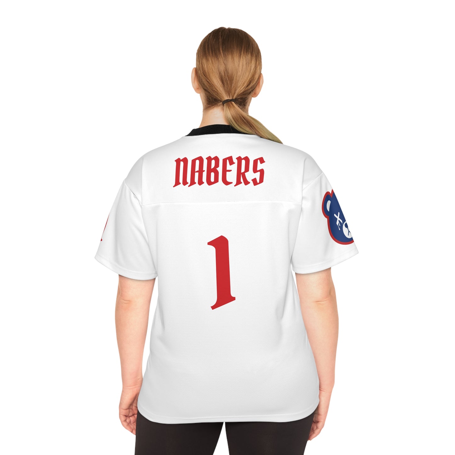 "Wicked Way" #1 Nabers Deady Bears Football Jersey