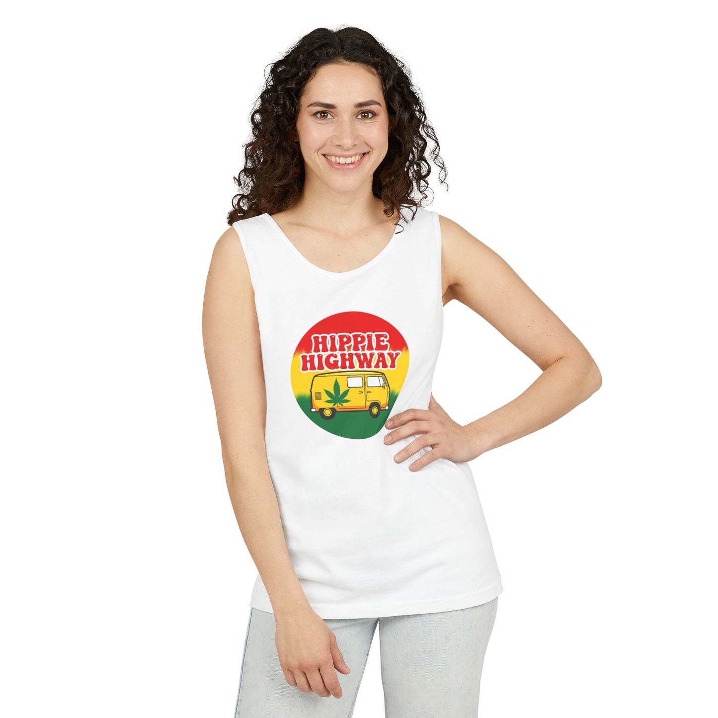 "Hippie Highway" Rasta Vibes Tank Top