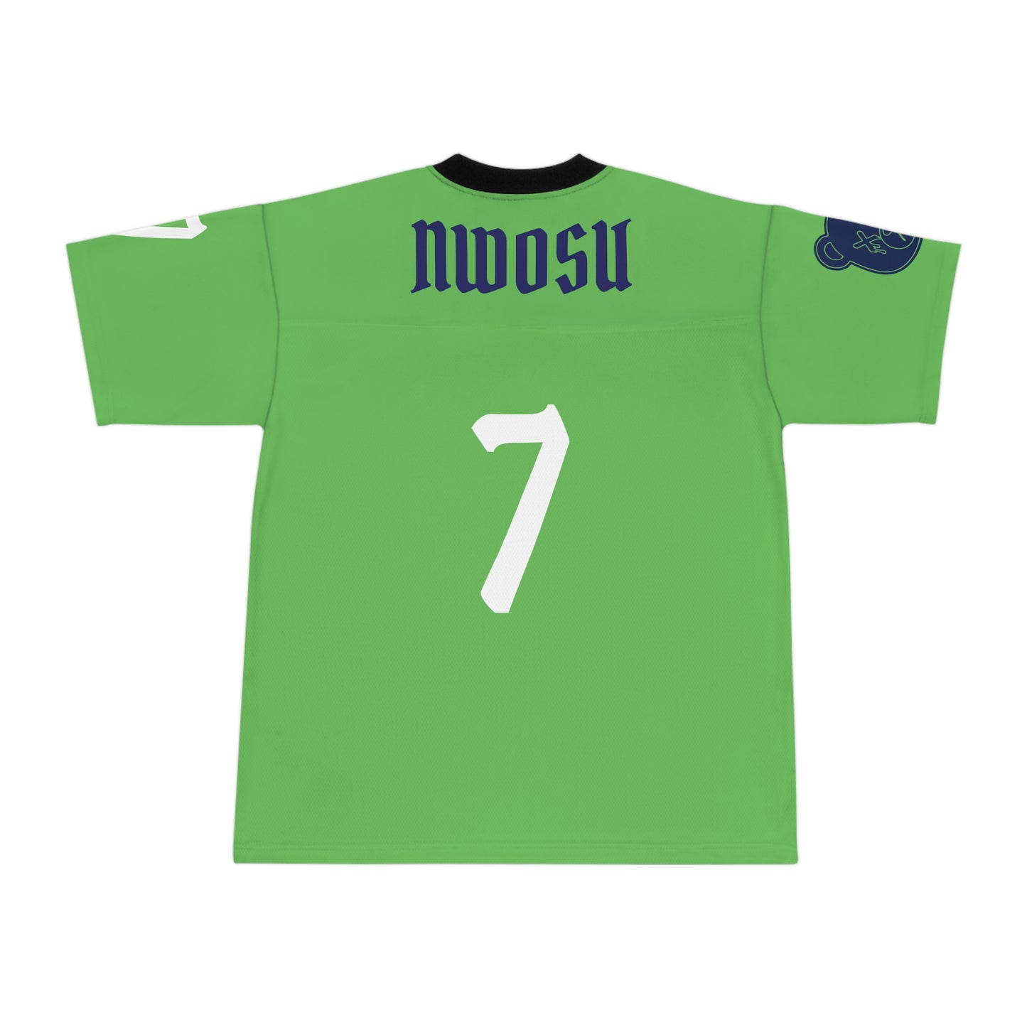 "Wicked Way" #7 Nwosu Deady Bears Football Jersey