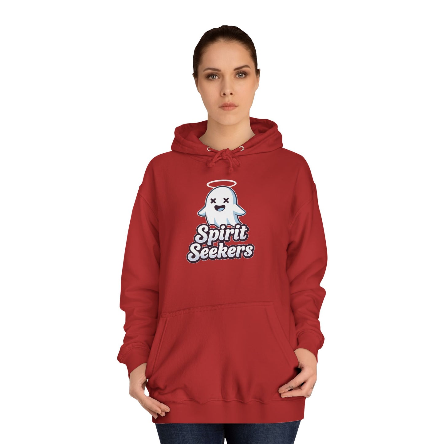 Spirit Seekers Friendly Ghost College Hoodie