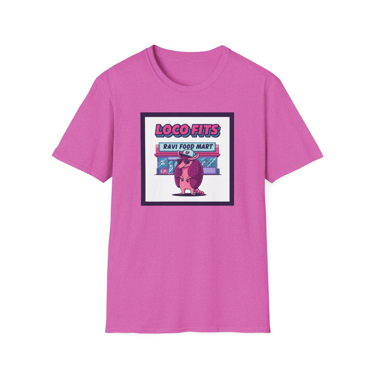 Loco Fits Ravi Food Mart Armadillo Graphic Tshirt