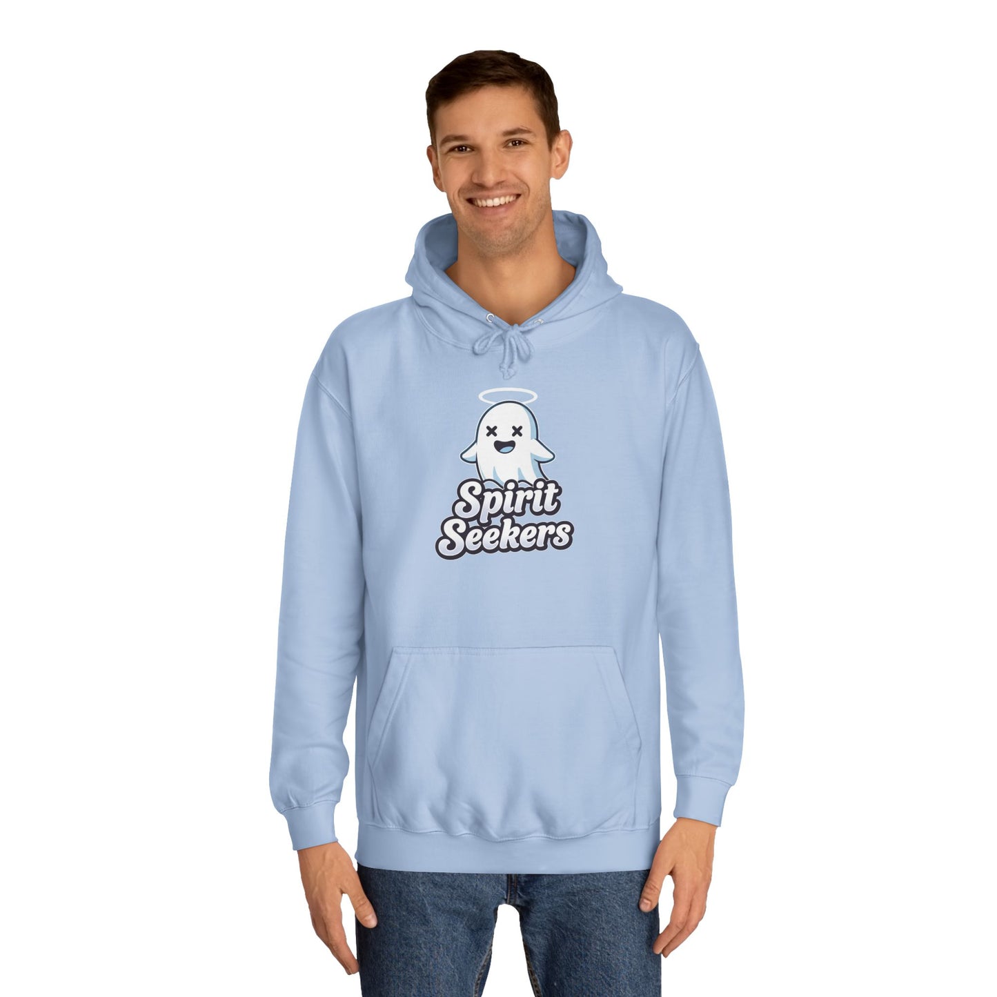 Spirit Seekers Friendly Ghost College Hoodie