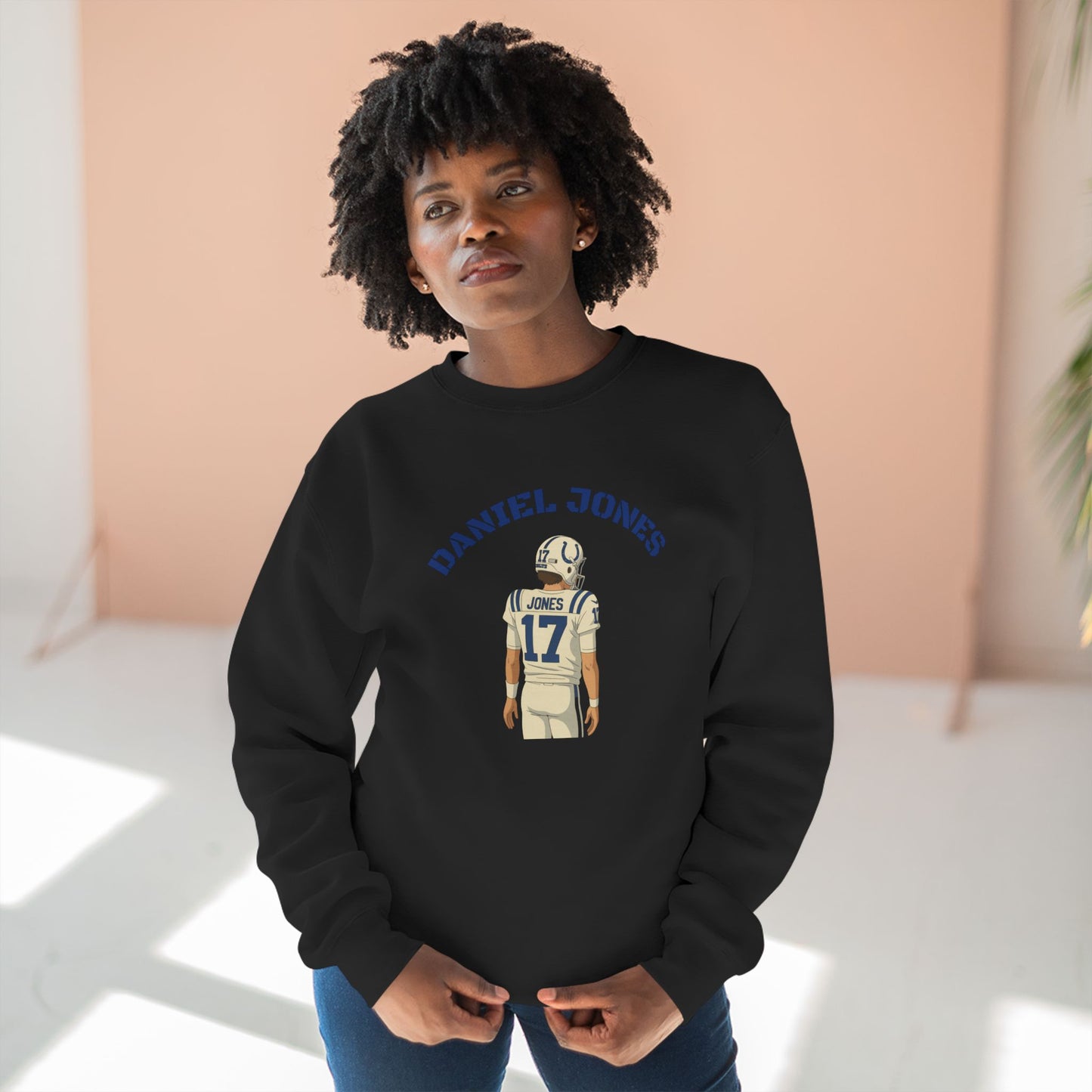 Anime Football 'Daniel Jones' Crewneck Sweatshirt