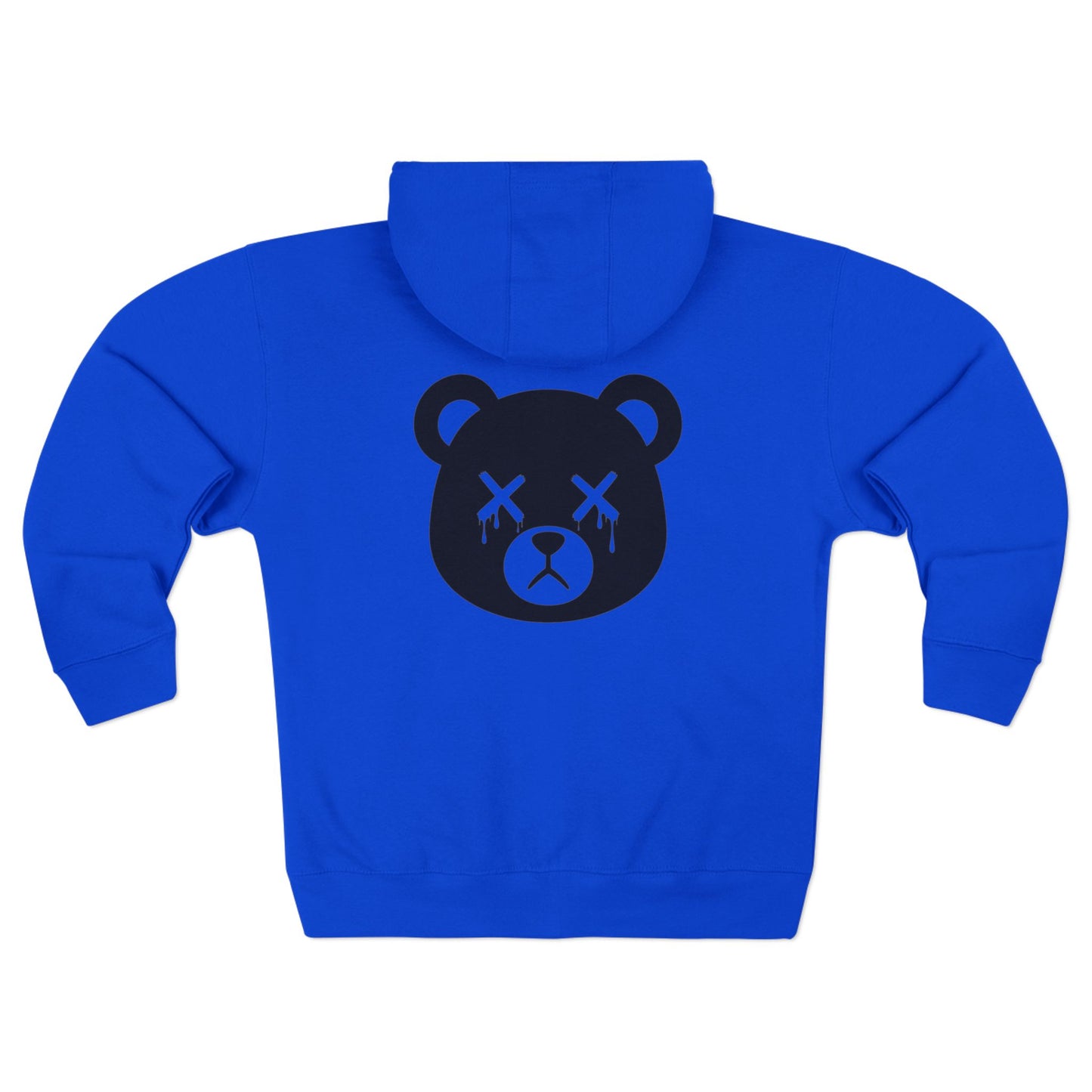 "Wicked Way" Deady Bear Head Zip Hoodie