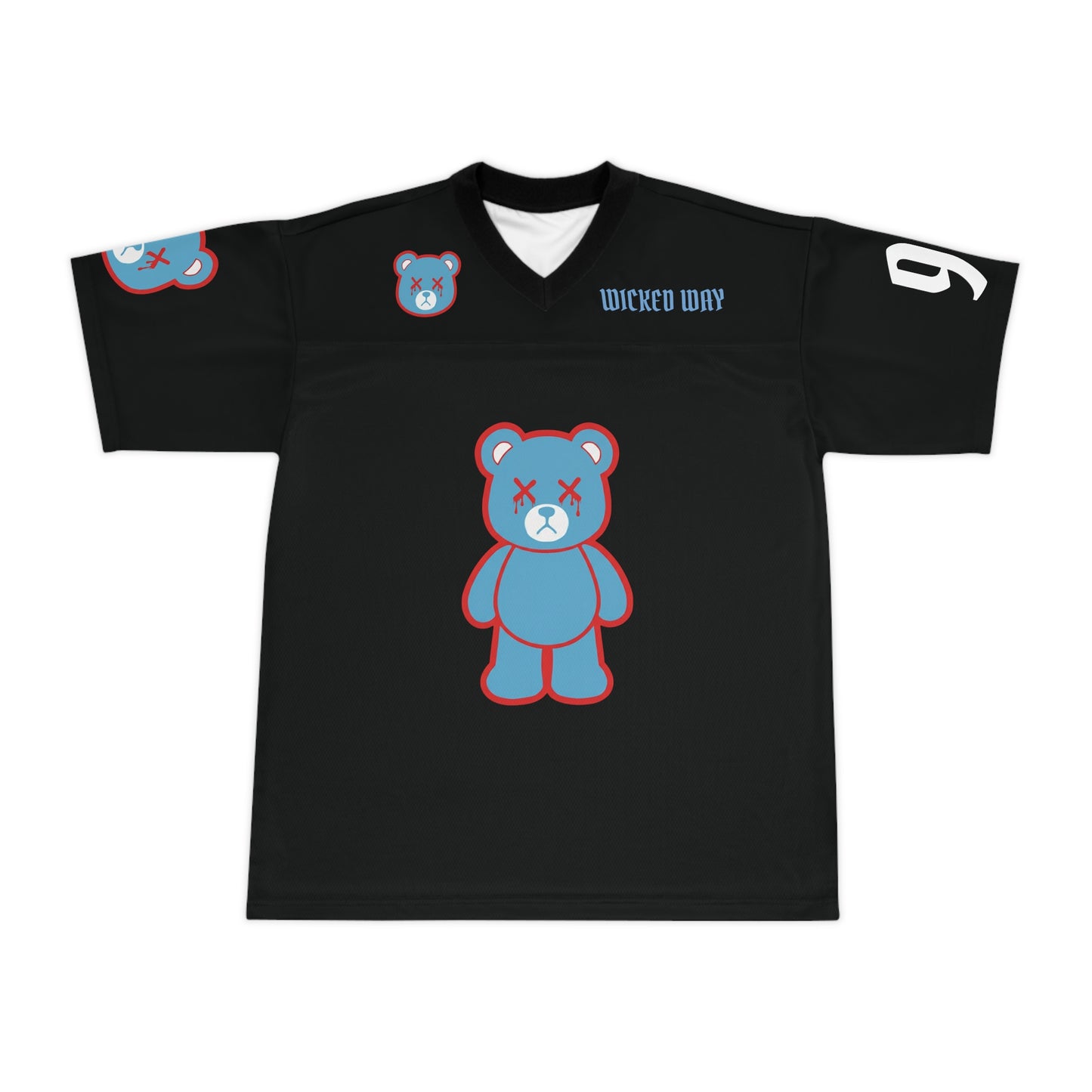 "Wicked Way" #93 Sweat Deady Bears Football Jersey