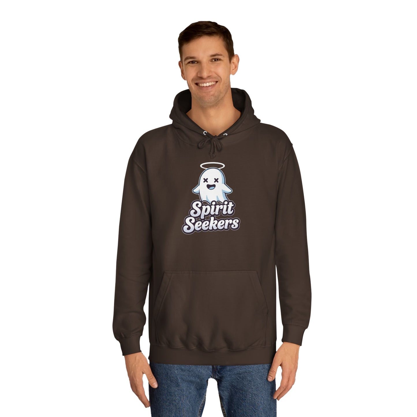 Spirit Seekers Friendly Ghost College Hoodie