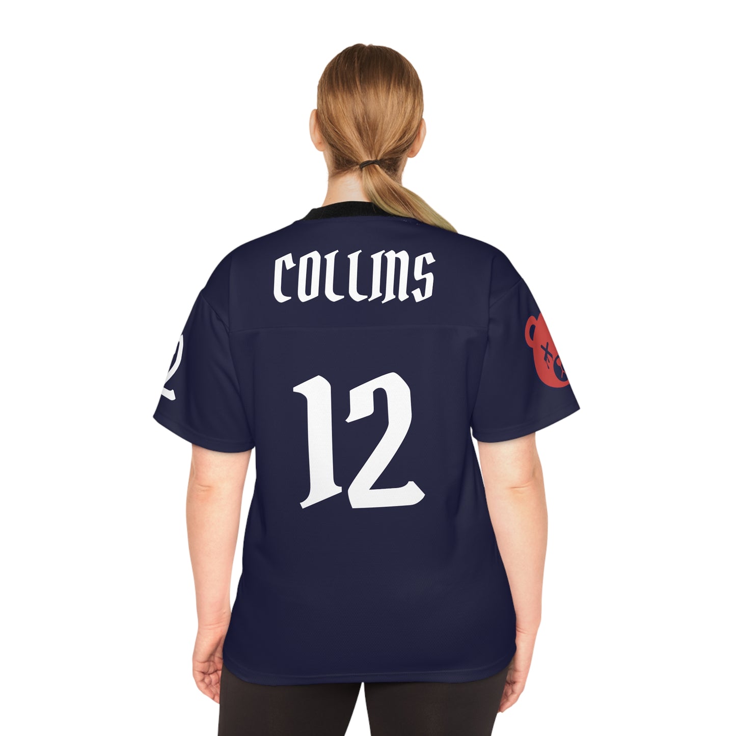 "Wicked Way" #12 Collins Deady Bears Football Jersey