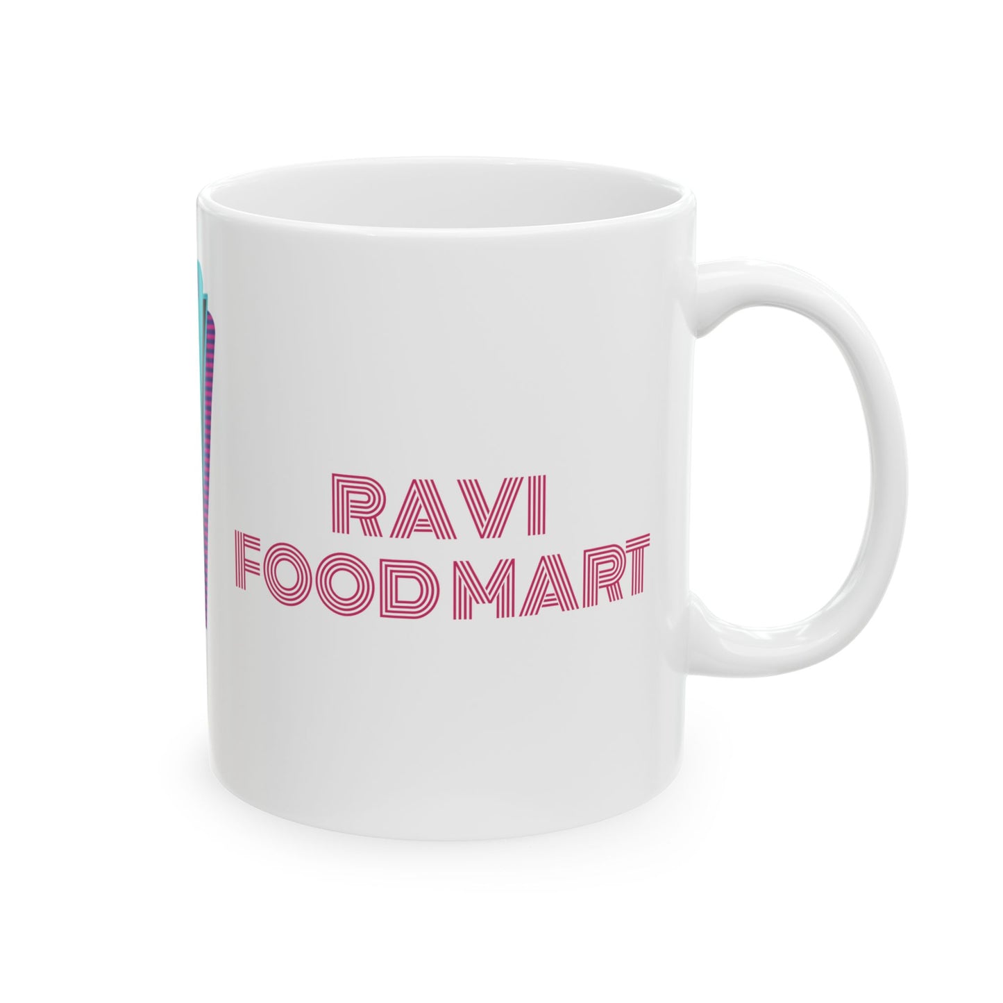 Small Ravi Food Mart Ceramic Mug
