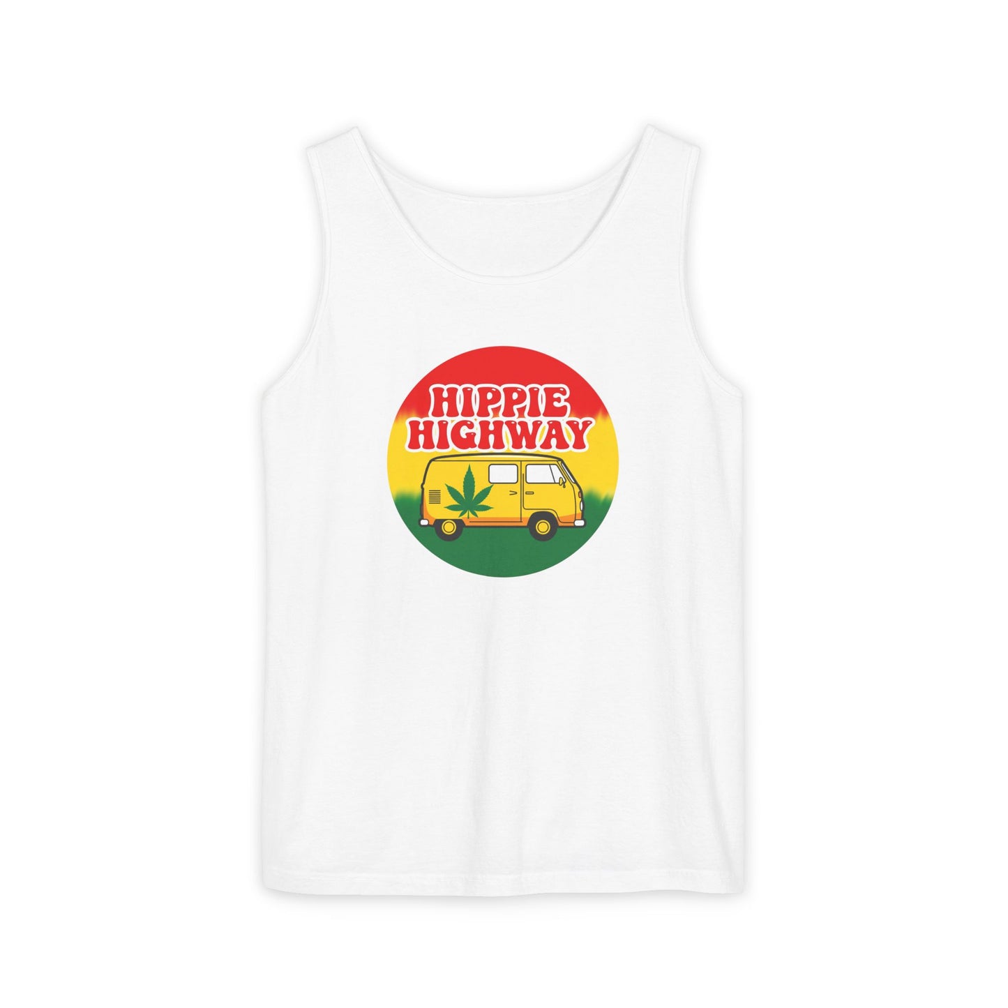 "Hippie Highway" Rasta Vibes Tank Top