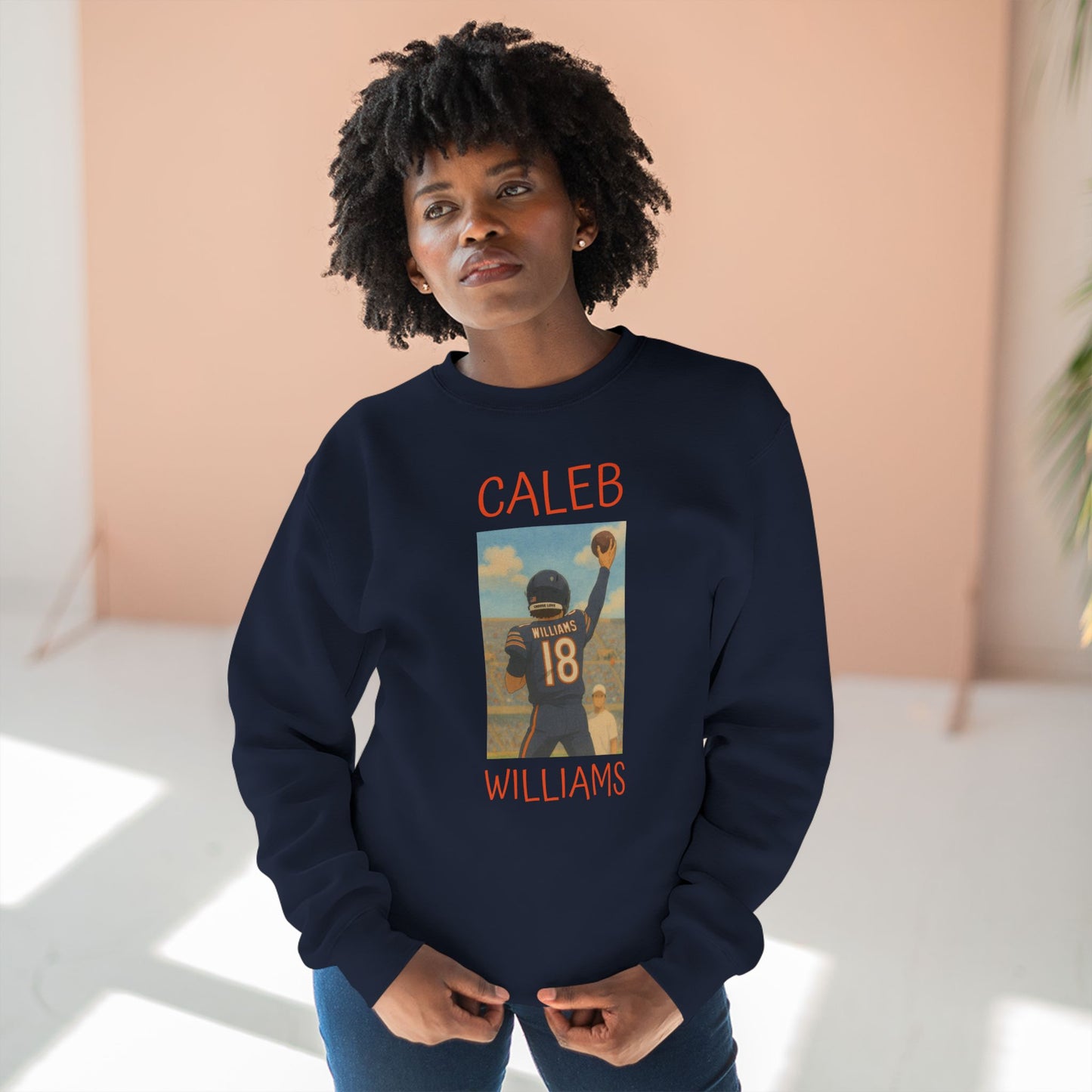 Anime Football 'Caleb Williams' Crewneck Sweatshirt
