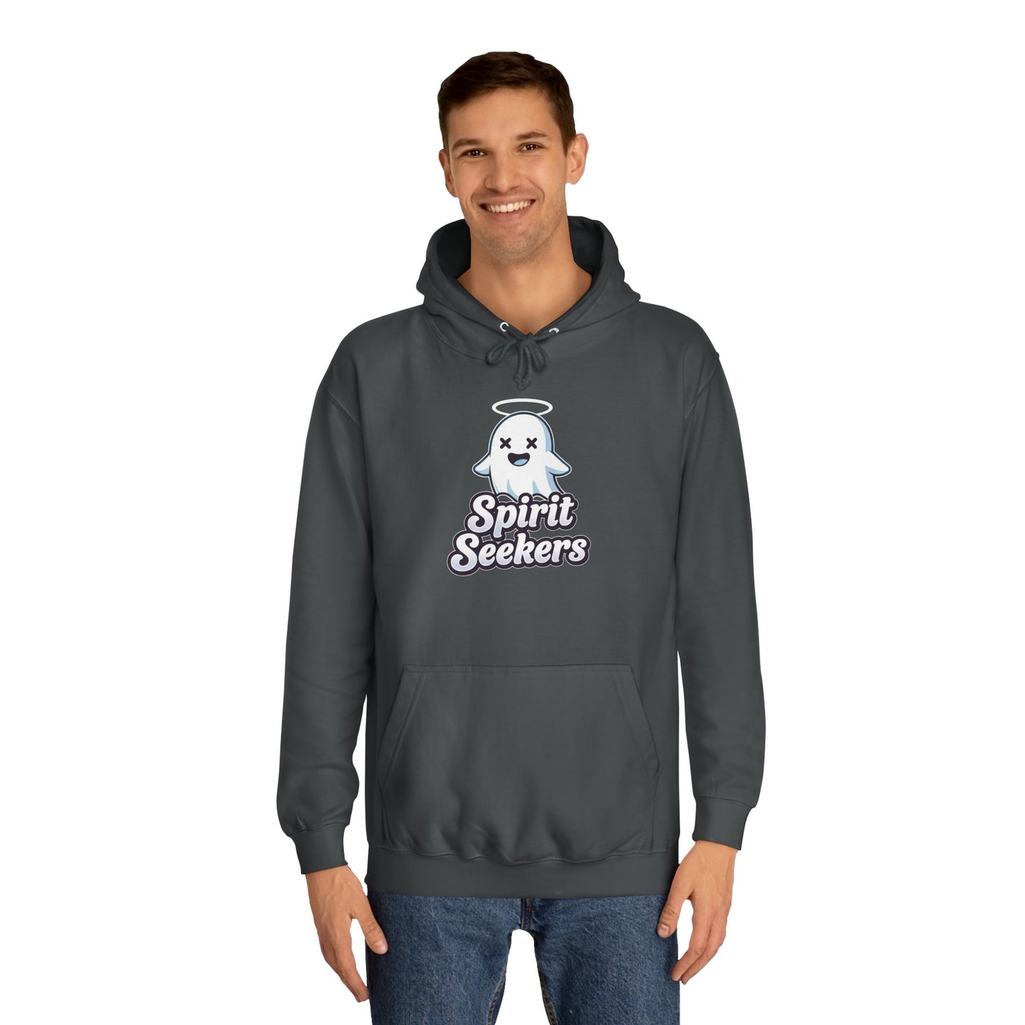 Spirit Seekers Friendly Ghost College Hoodie