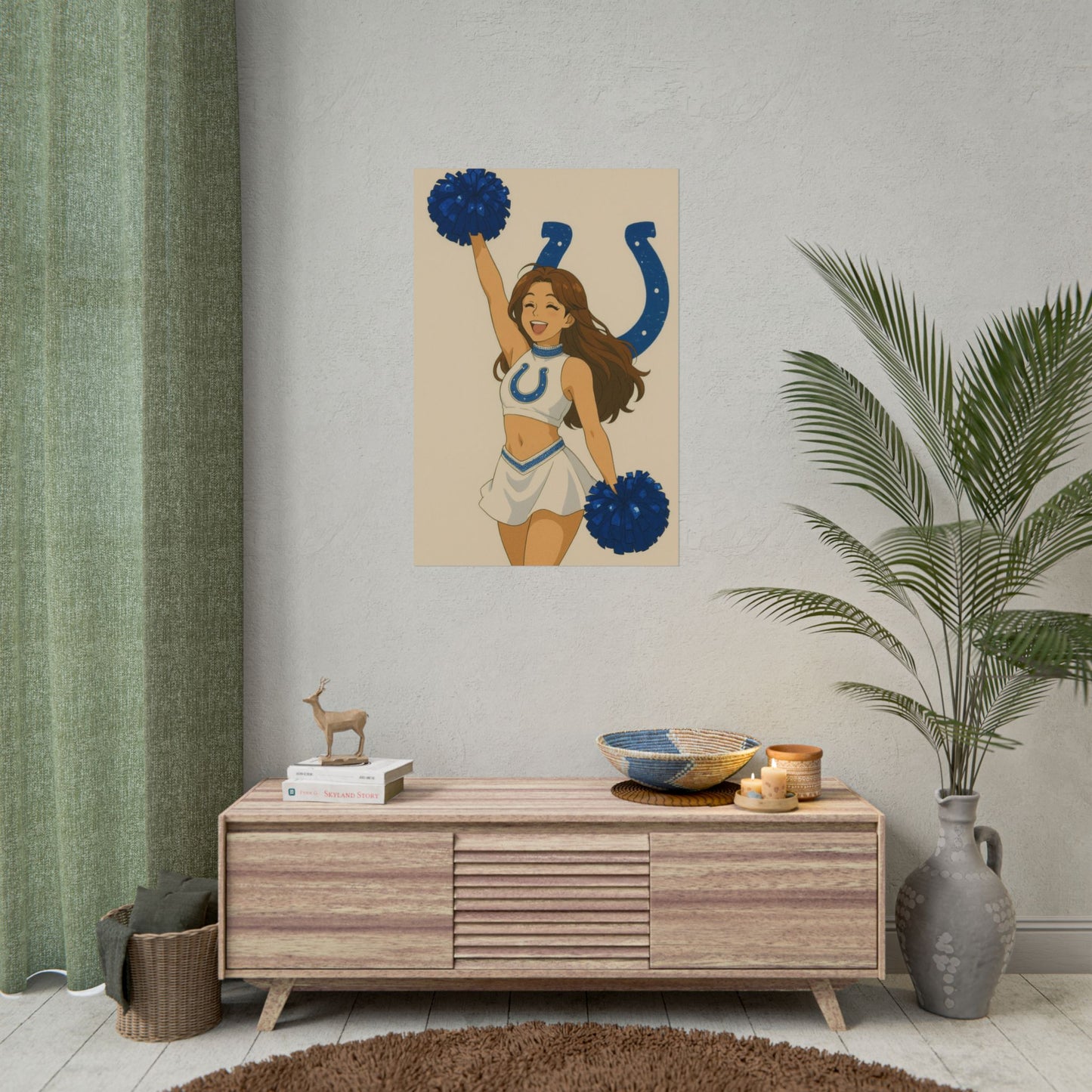 Loco Fits Anime Girls 'Colts Cheerleader 2' Poster