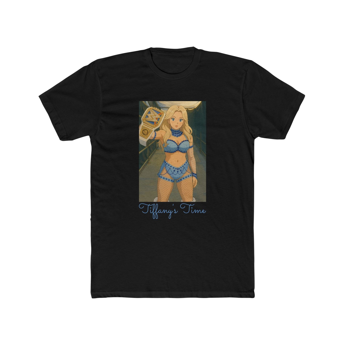 Loco Fits Anime Wrestling 'Tiffany's Time' Cotton Crew Tee