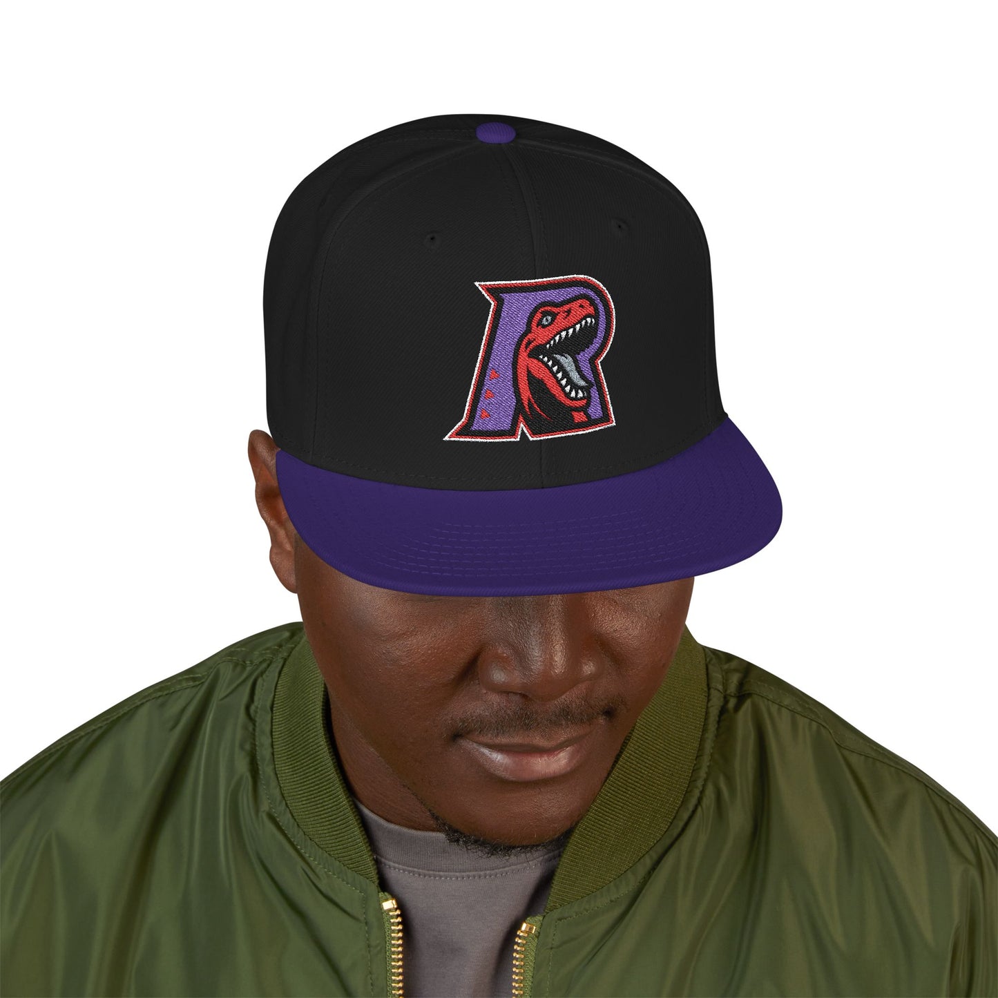 Loco Fits "NBA Toronto Raptors R Concept Logo" Snapback (Embroidery)
