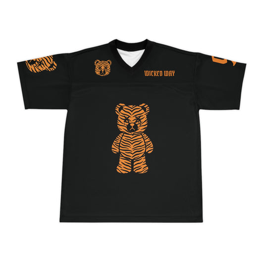 "Wicked Way" #9 Burrow Deady Bears Football Jersey